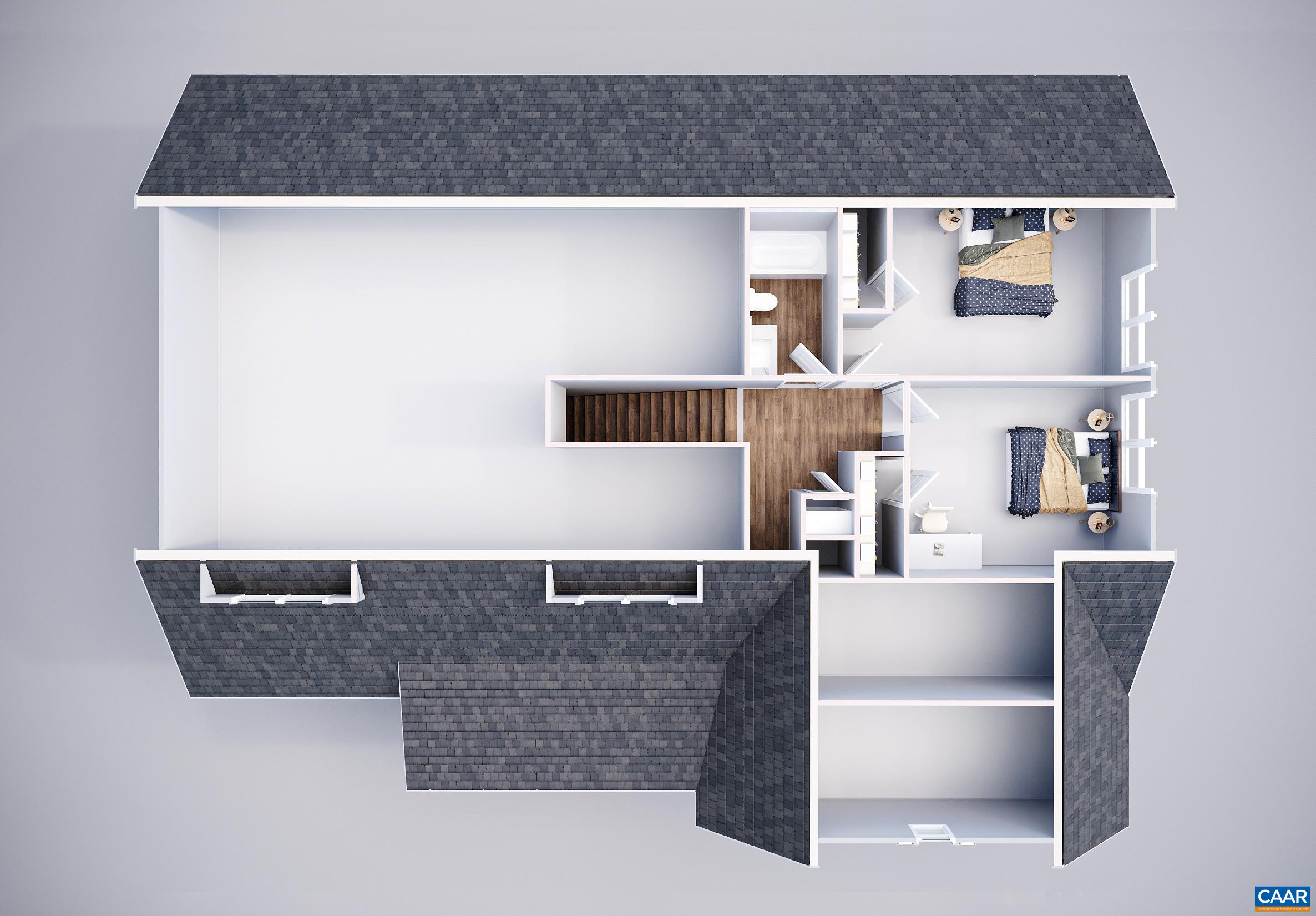 2nd Floor has 552 SF. 2nd Floor has 2 bedrooms w/ Hall Bath. For an additional cost we can add another Junior Primary BR w/ attached bath on the LEFT side of the 2nd Floor. 2nd Floor has 552 SF. 2nd Floor has 2 bedrooms w/ Hall Bath. For an additional cost we can add another Junior Primary BR w/ attached bath on the LEFT side of the 2nd Floor.