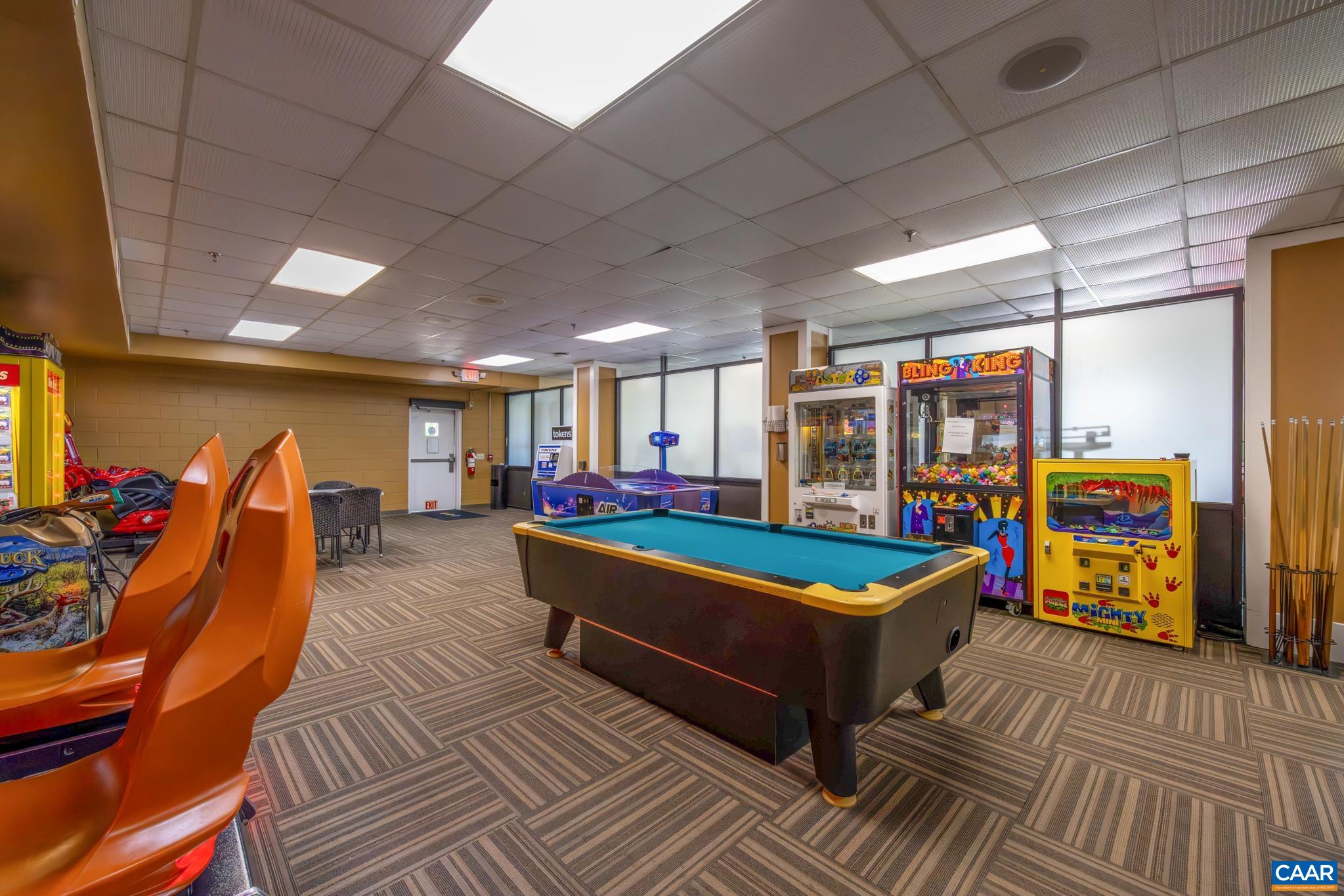 Billiards at the Friendship Square portion of the Shenandoah Crossing Resort.
