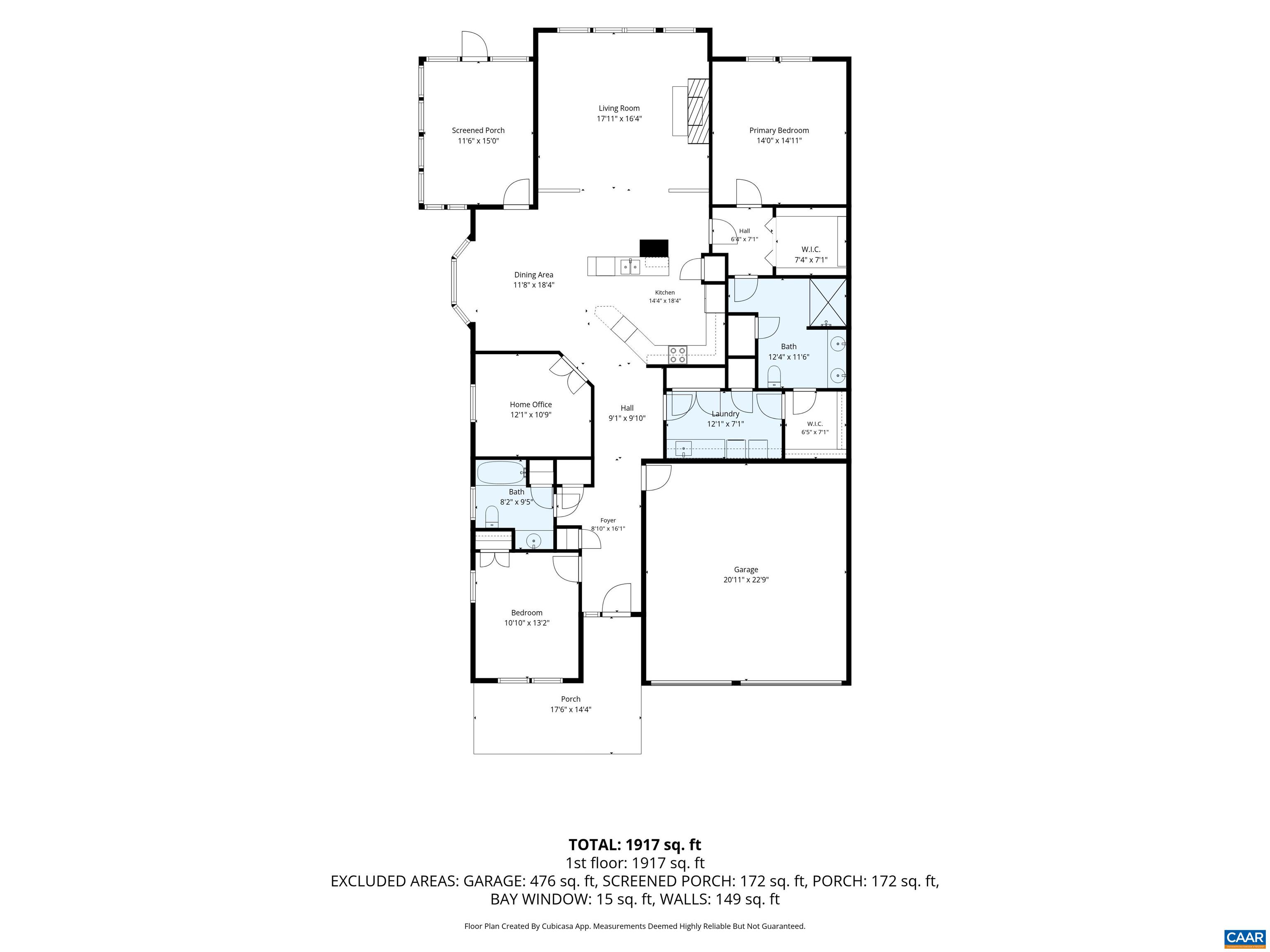 Home floor plan.