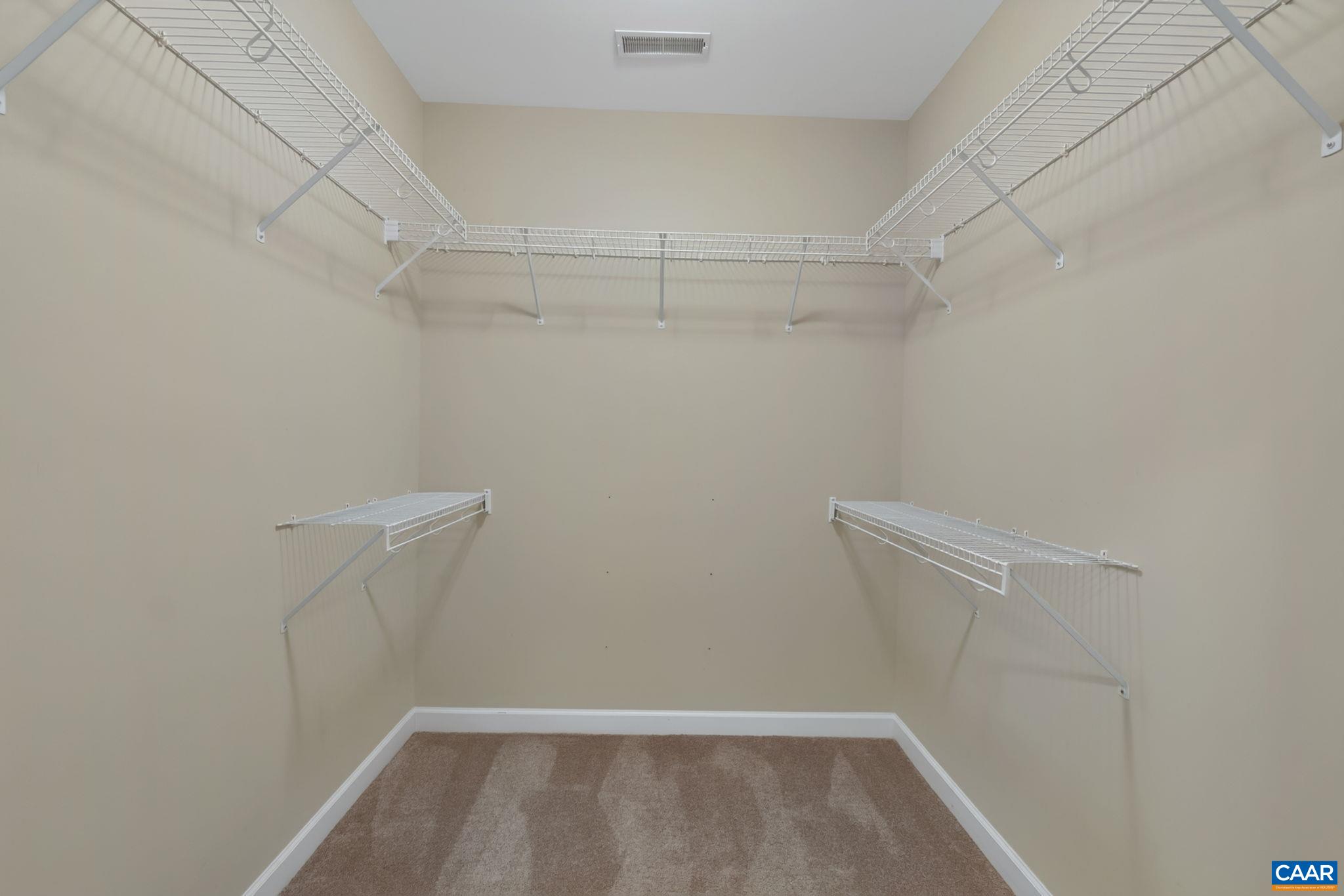Primary closet.