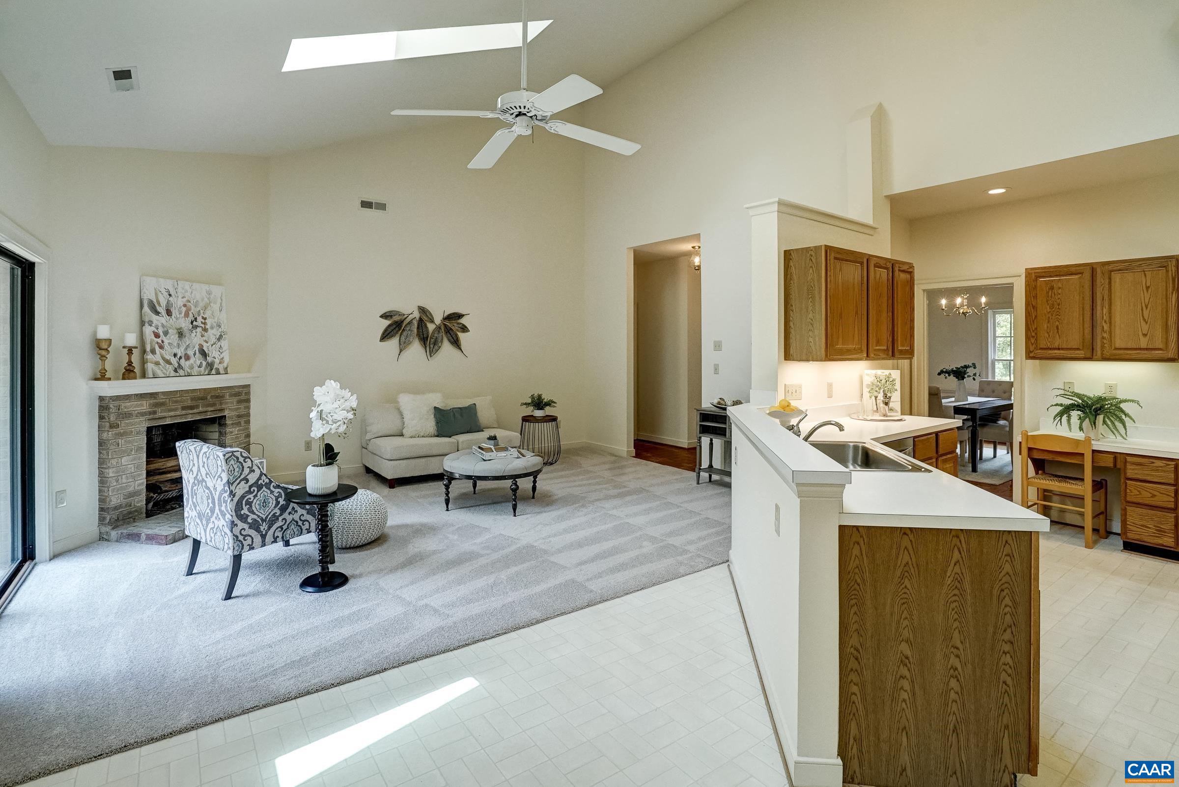 Open floor plan