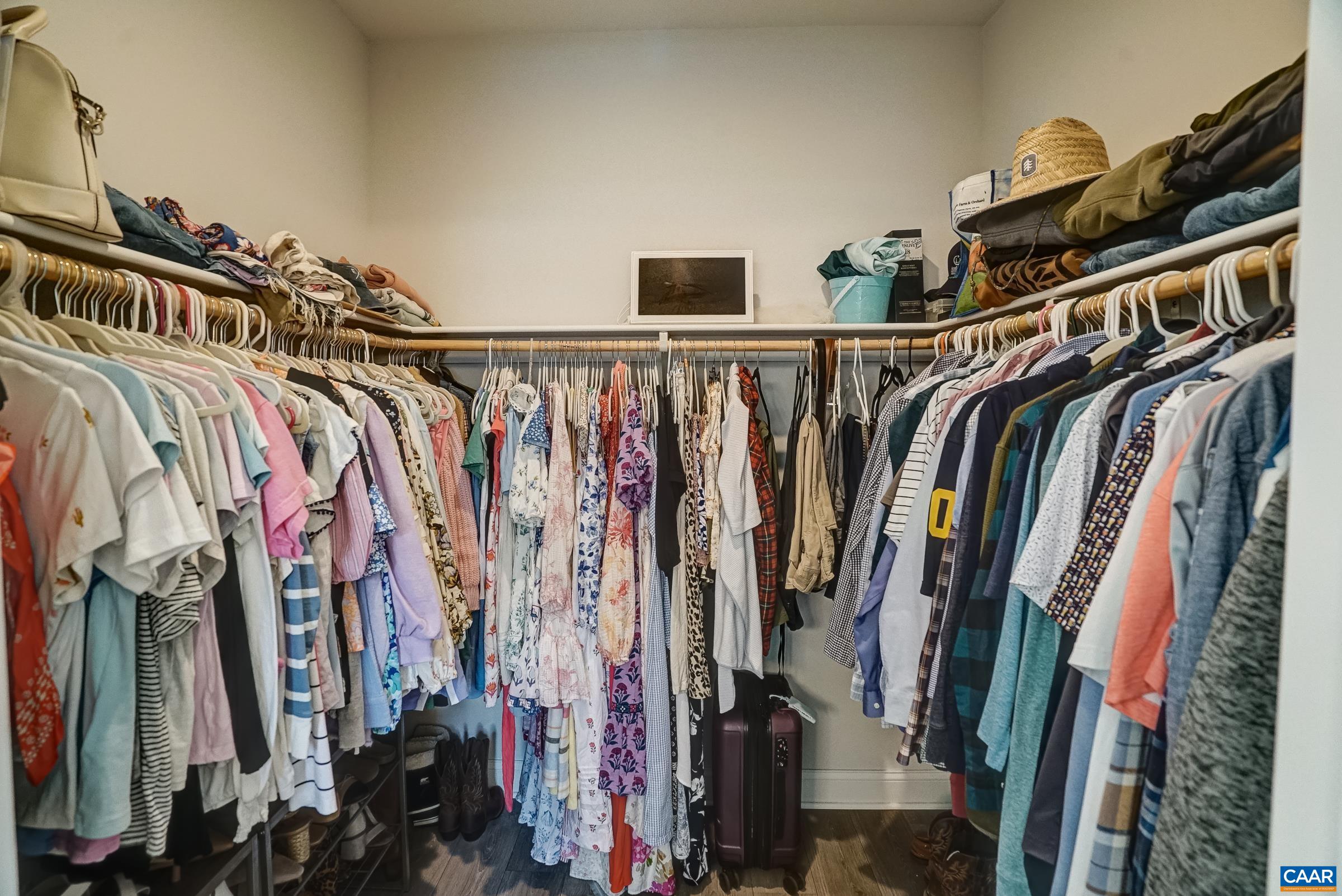Walk in closet.