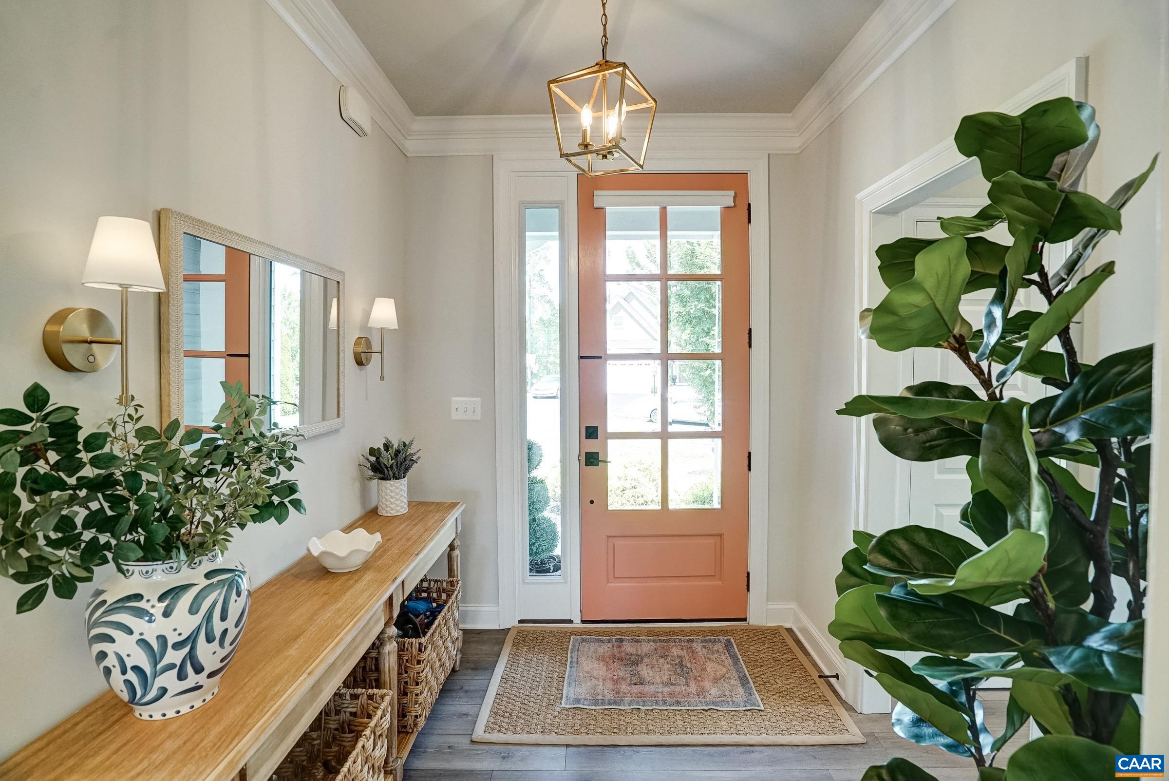 Luxury vinyl plank flooring throughout the main living areas.