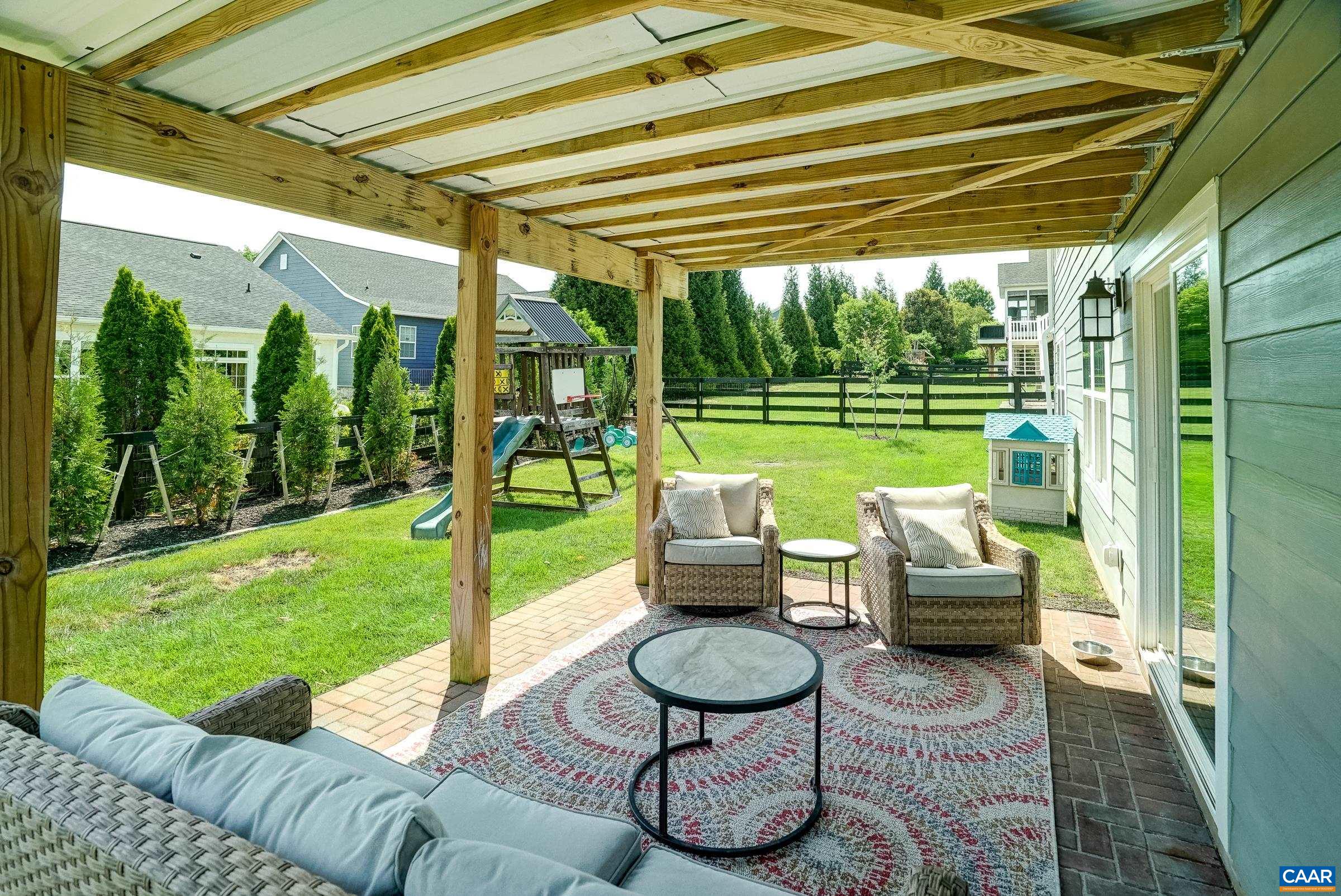 Covered patio