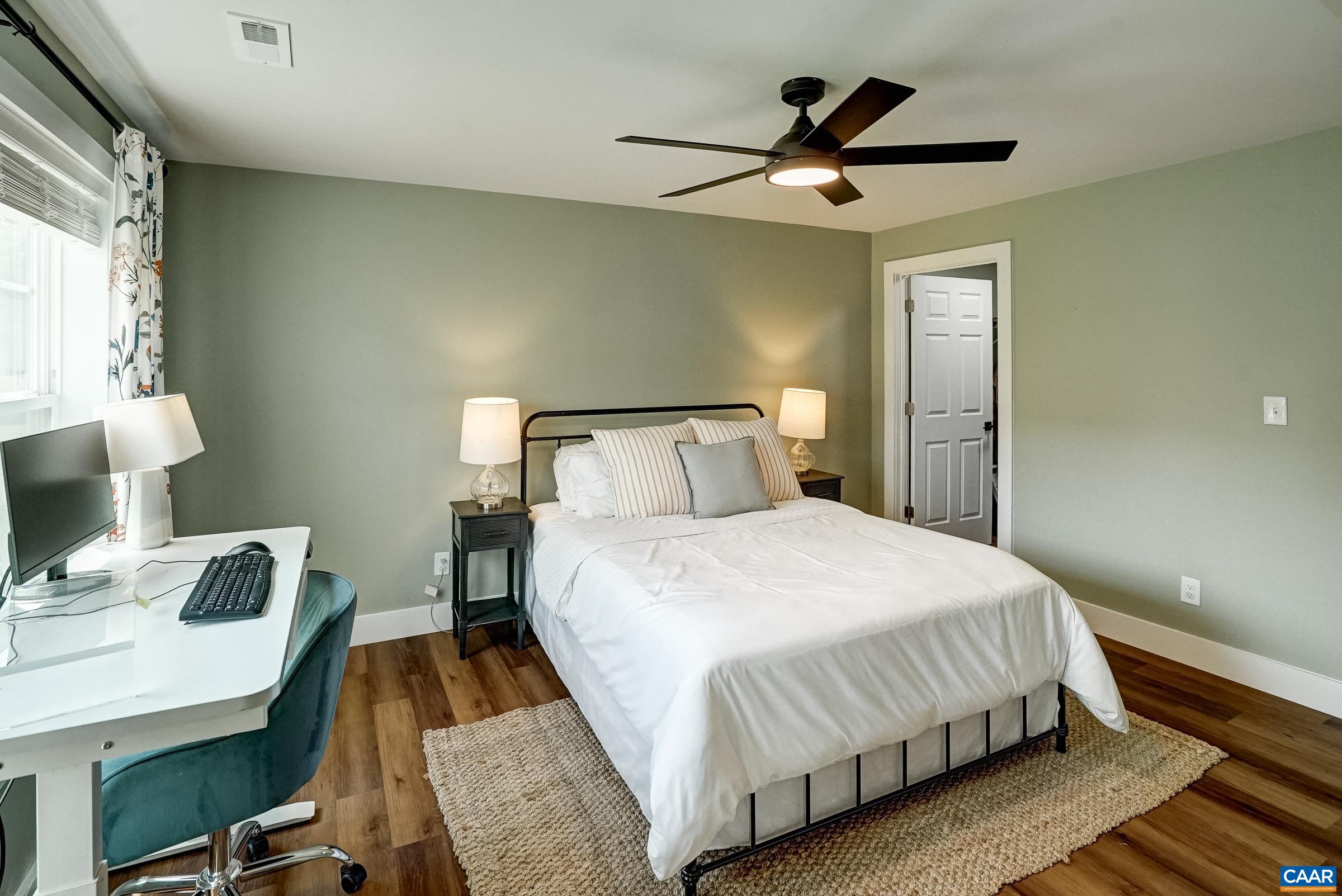 Fourth bedroom in basement is great for guests or in-laws.