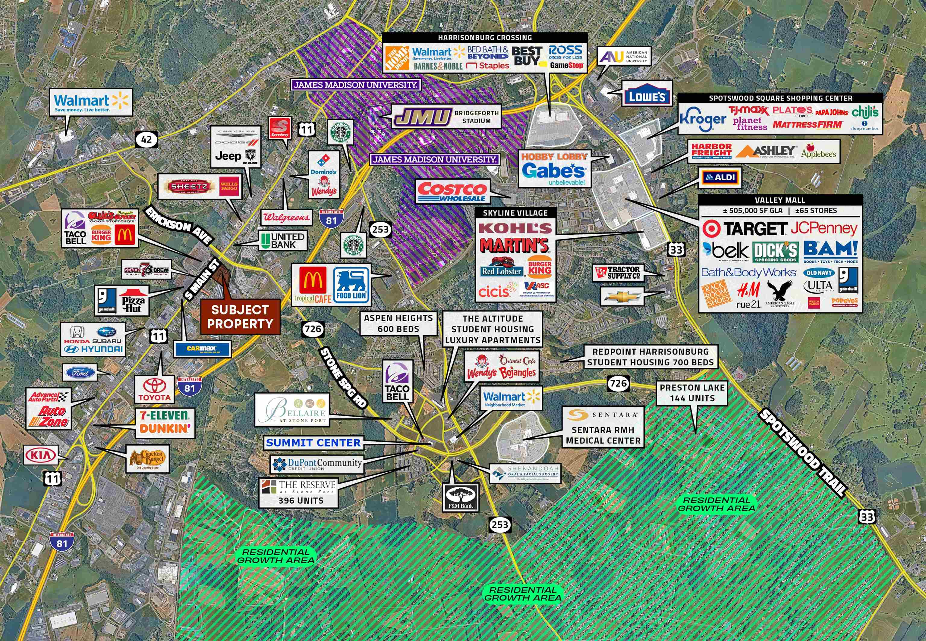2140 S MAIN ST, HARRISONBURG, Virginia 22801, ,Commercial,2140 S MAIN ST,678839 MLS # 678839