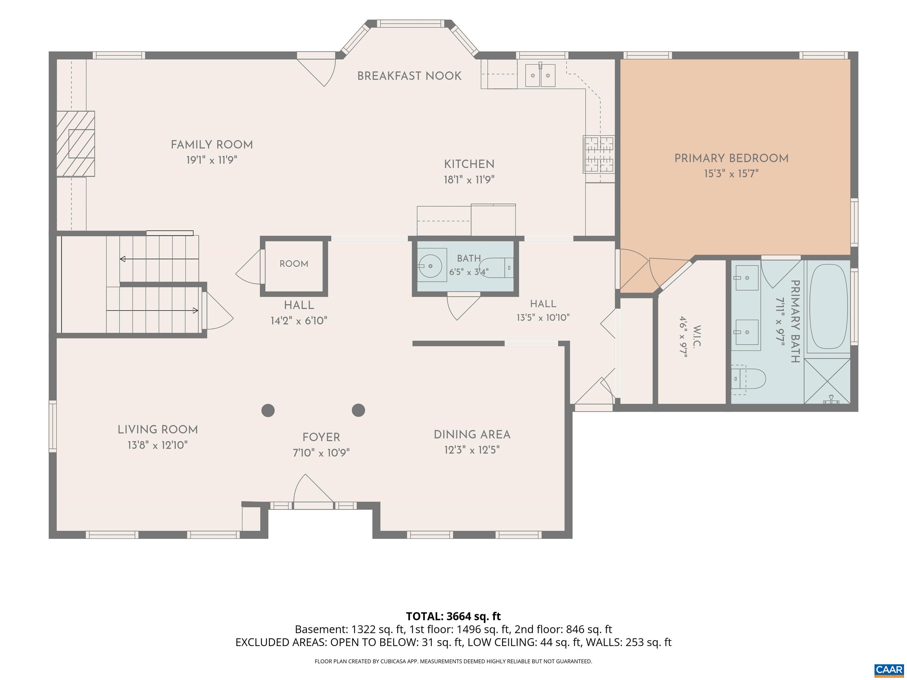 2691 TEAKWOOD DR, CHARLOTTESVILLE, Virginia 22911, 4 Bedrooms Bedrooms, ,3 BathroomsBathrooms,Residential,2691 TEAKWOOD DR,678858 MLS # 678858