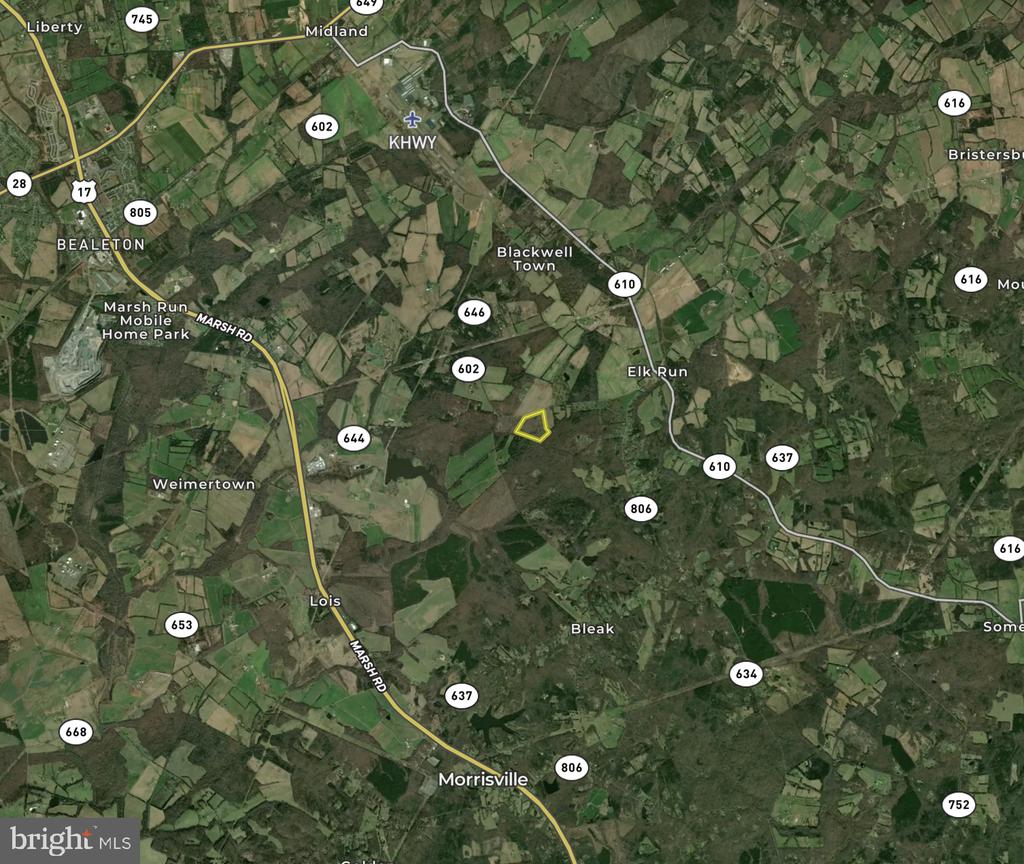 RITCHIE RD, MIDLAND, Virginia 22728, ,Land,RITCHIE RD,VAFQ2022610 MLS # VAFQ2022610