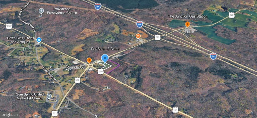 0 BROAD STREET AND CROSS COUNTY RD, GUM SPRING, Virginia 23065, ,Land,0 BROAD STREET AND CROSS COUNTY RD,VALA2010140 MLS # VALA2010140