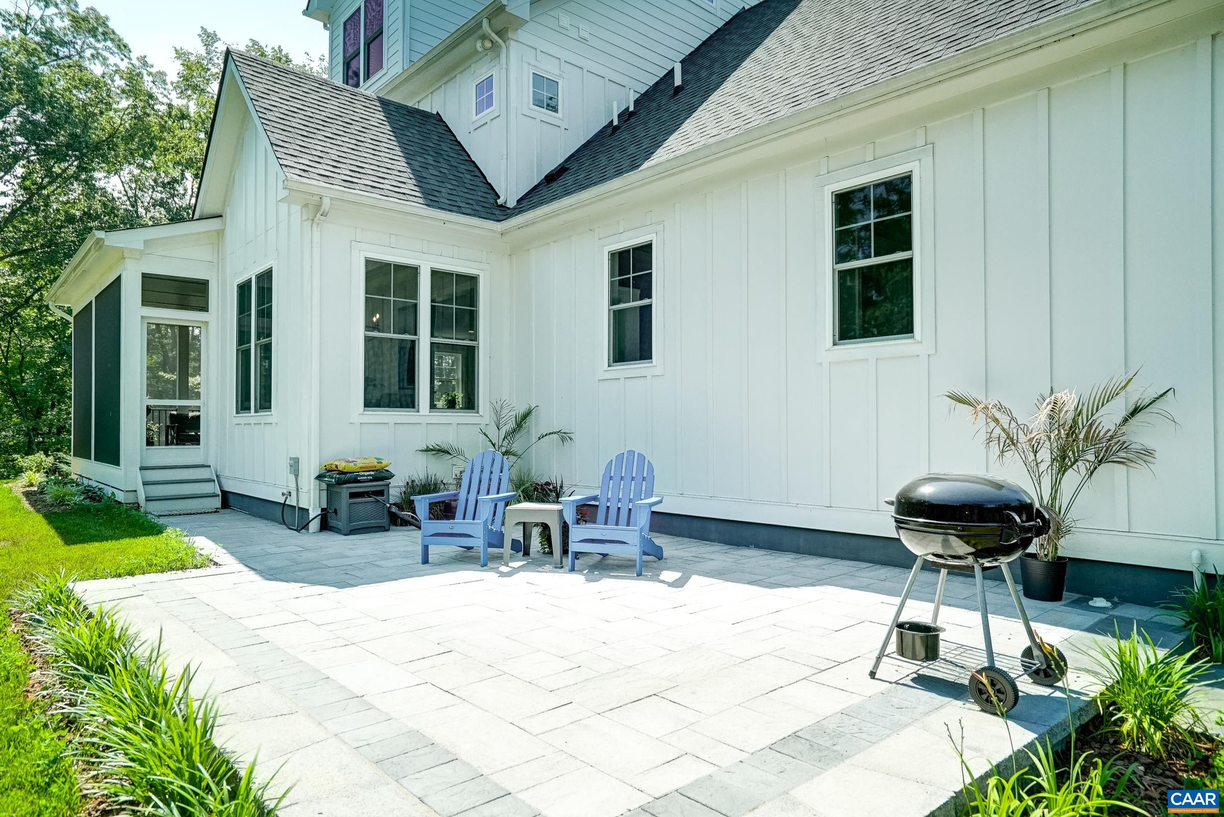 New paver patio