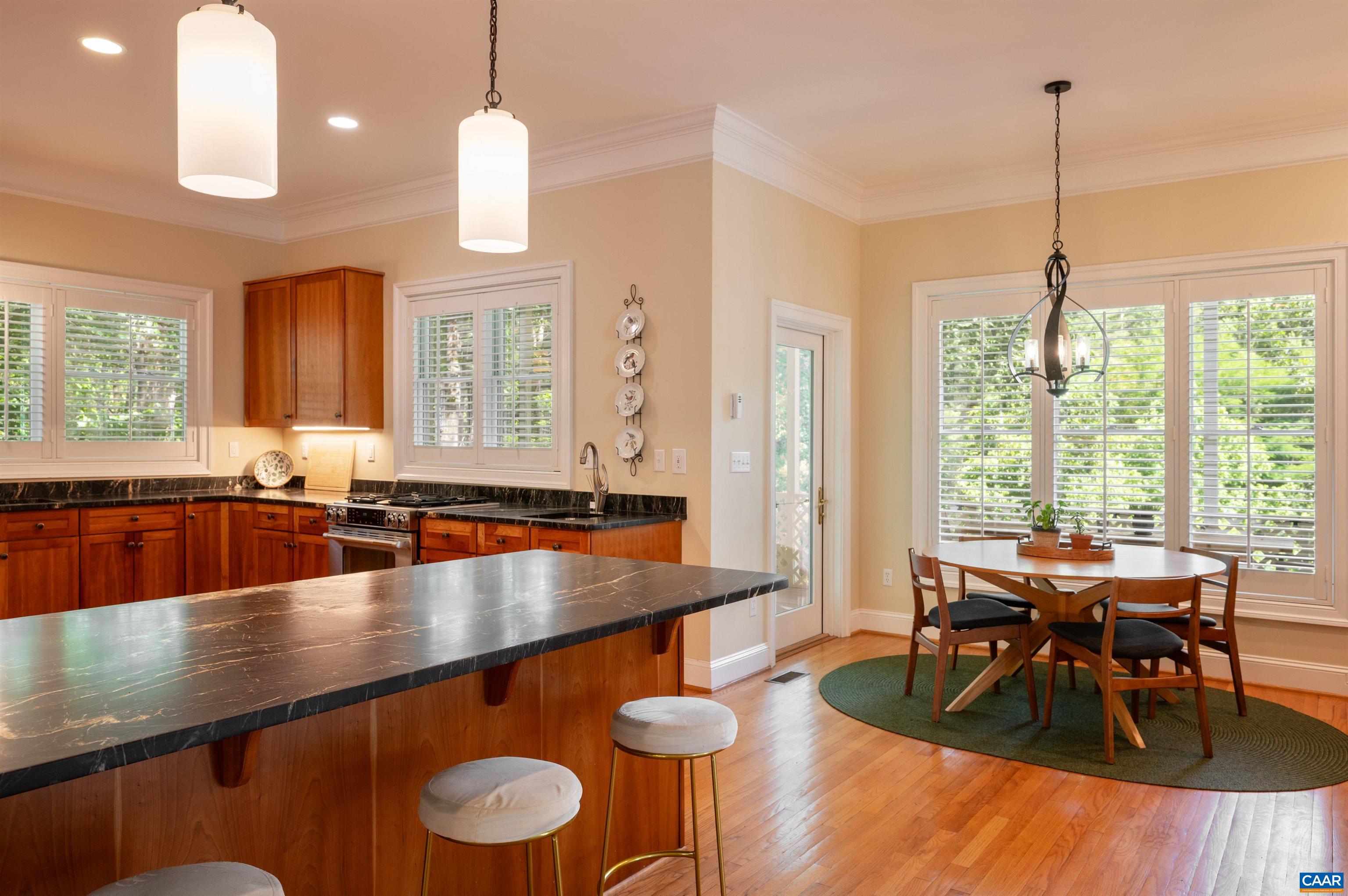 A delightful design and kitchen layout. Rooms are so spacious and the abundance of built-in's are very convenient