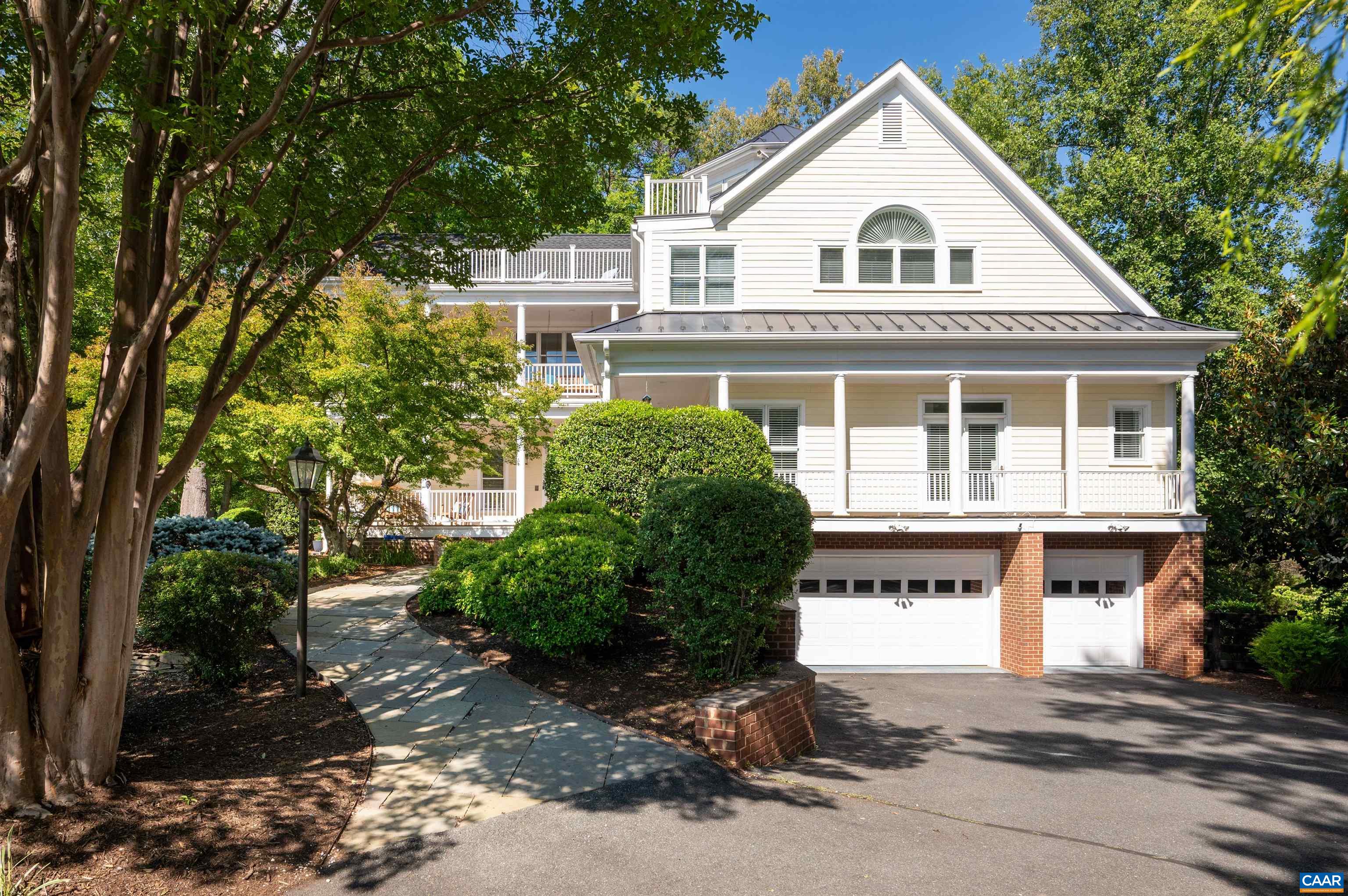Very spacious courtyard off your 3-car garage.