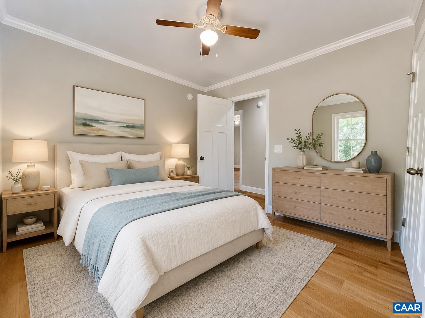 Marketing images are virtually staged and reflect a similar finished room.