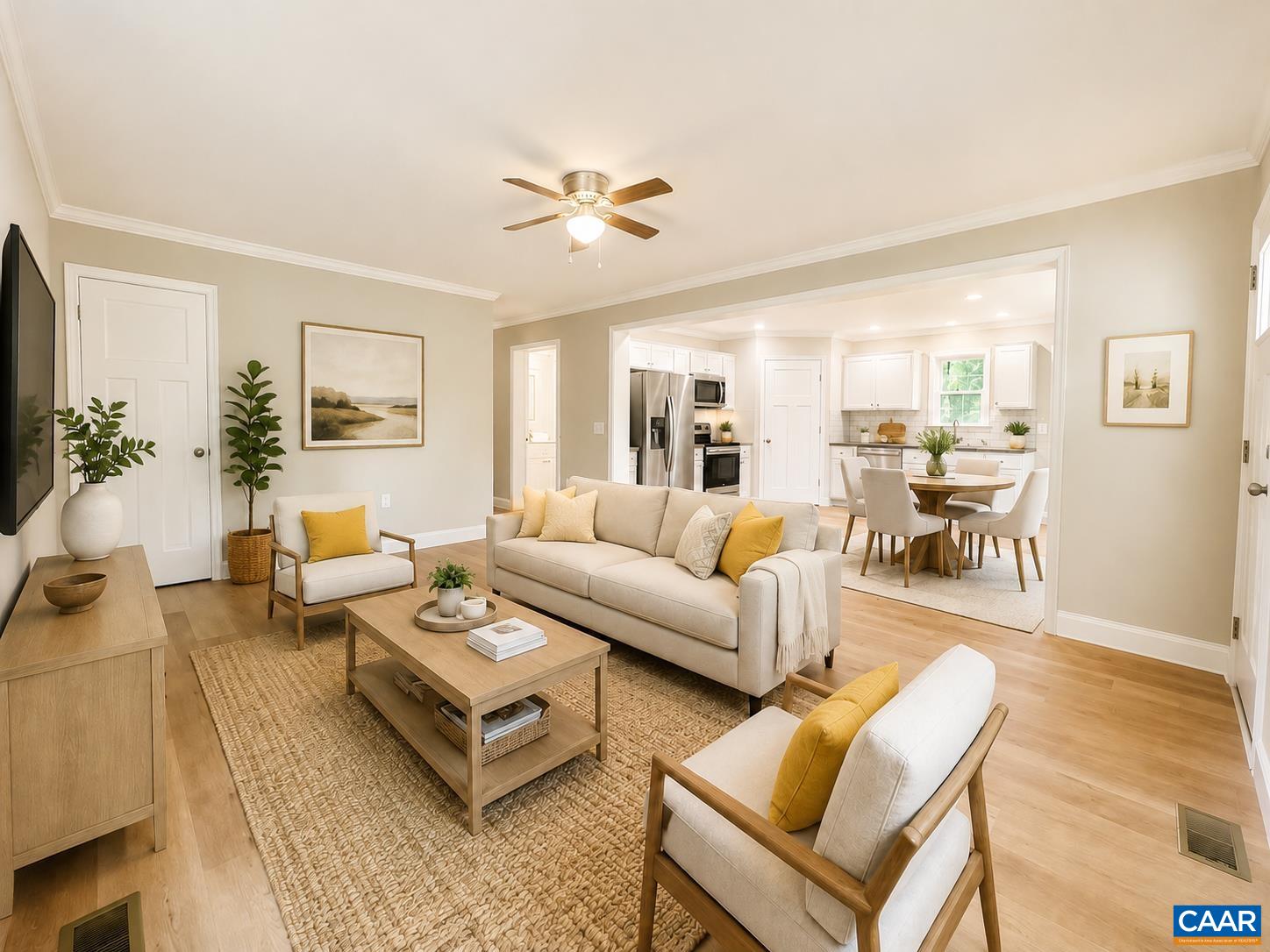 Marketing images are virtually staged and reflect a similar finished room.