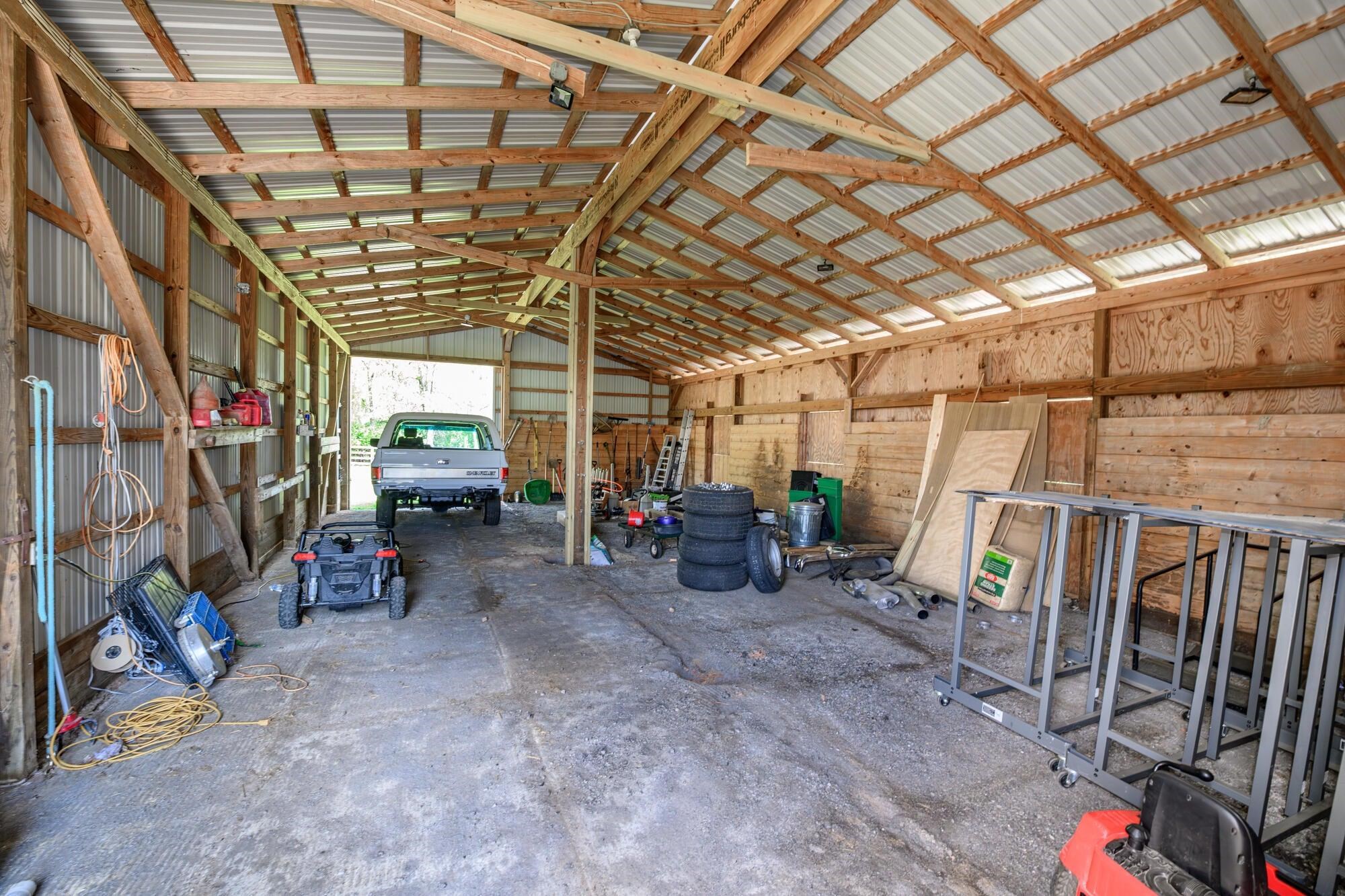 Run-in storage area