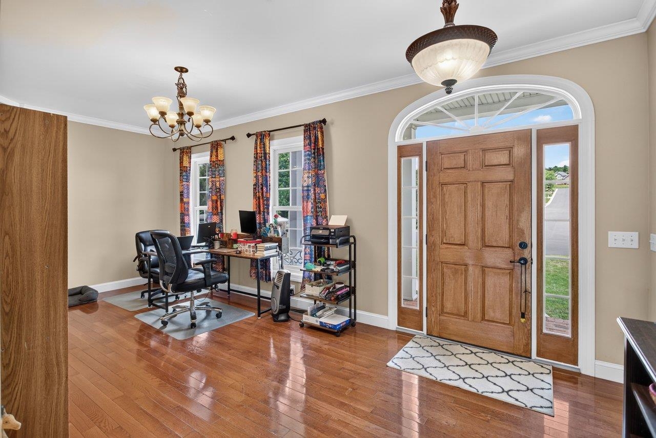 *currently being used as home office *hardwood floors