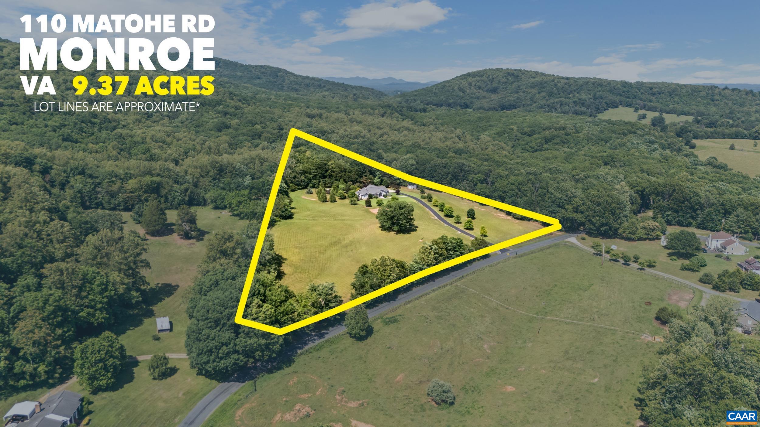 110 MATOHE RD, MONROE, Virginia 24574, 3 Bedrooms Bedrooms, ,2 BathroomsBathrooms,Residential,110 MATOHE RD,678983 MLS # 678983