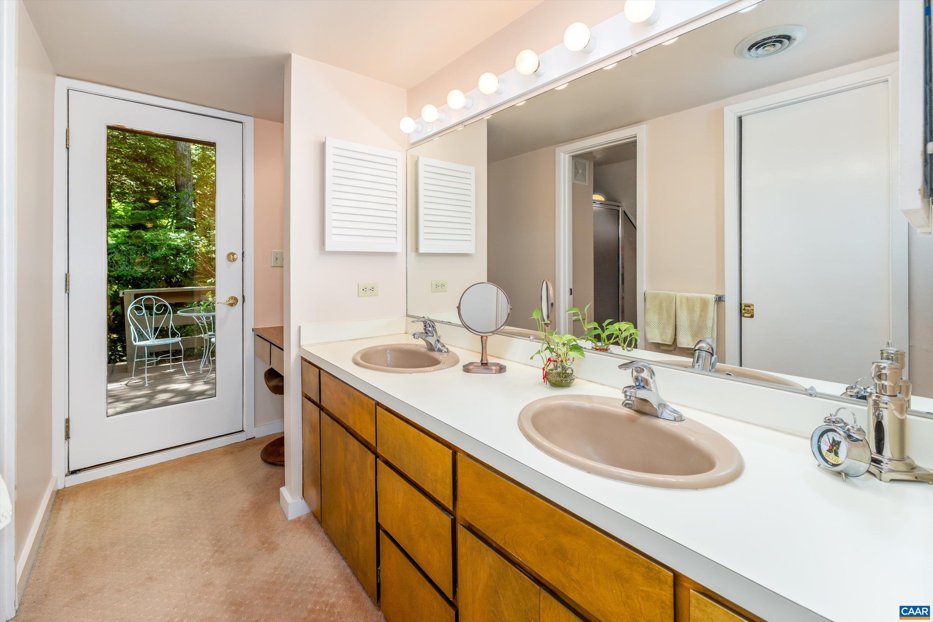 Primary bath with double vanities Primary bath with double vanities