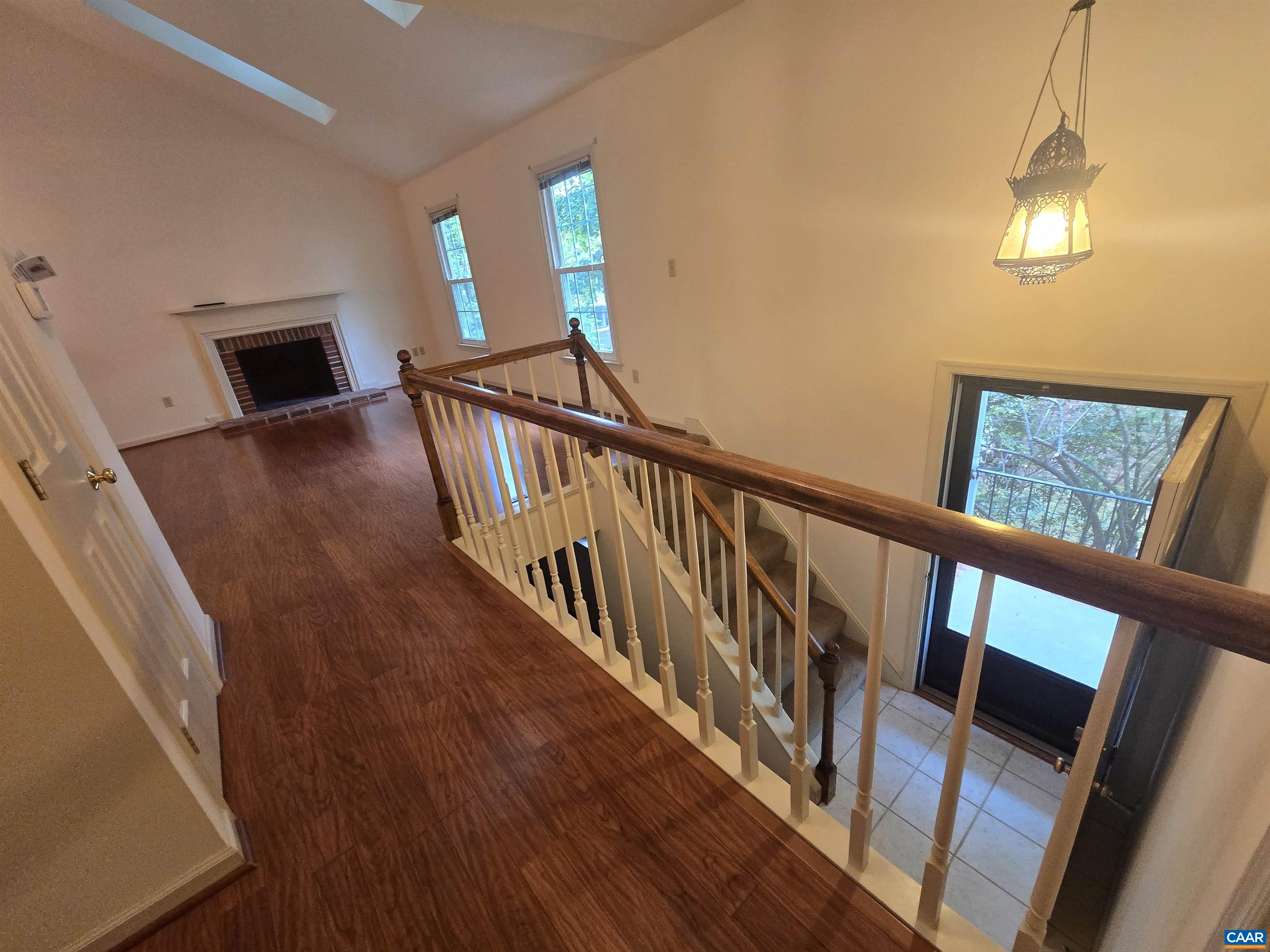 upper level hallway