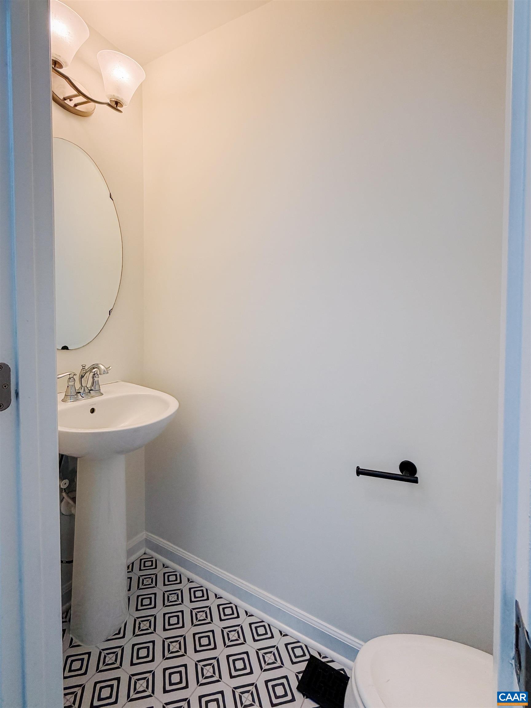 Main floor powder room