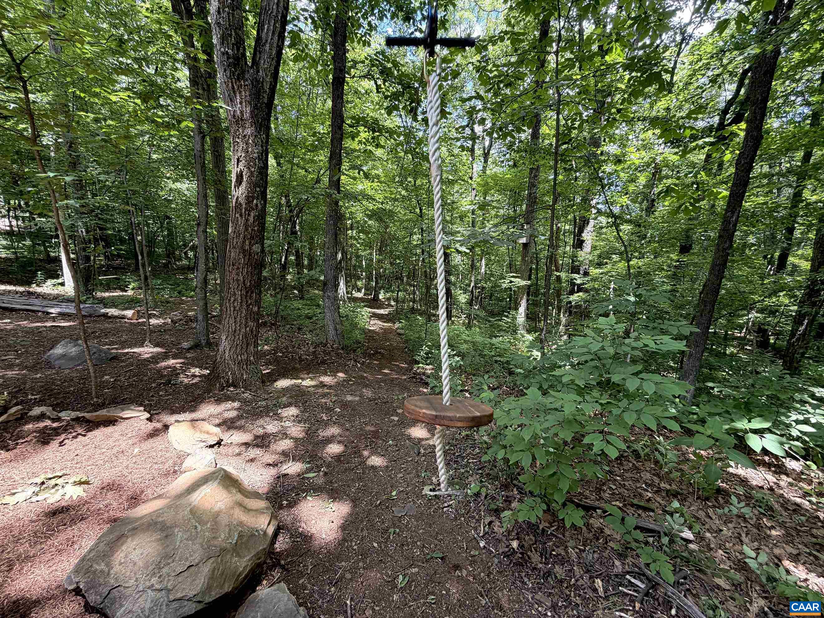 Professionally built zip line. Professionally built zip line.