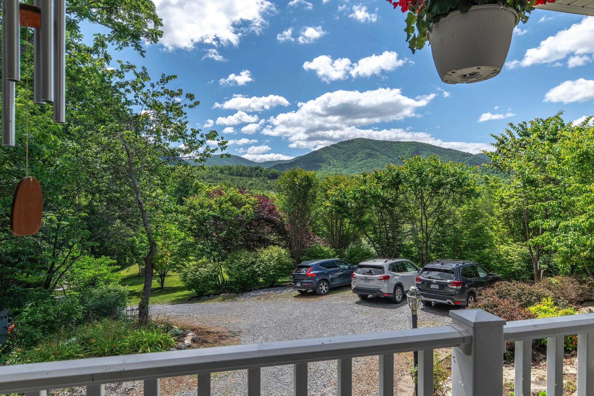 Front porch with morning coffee. Front porch with morning coffee.