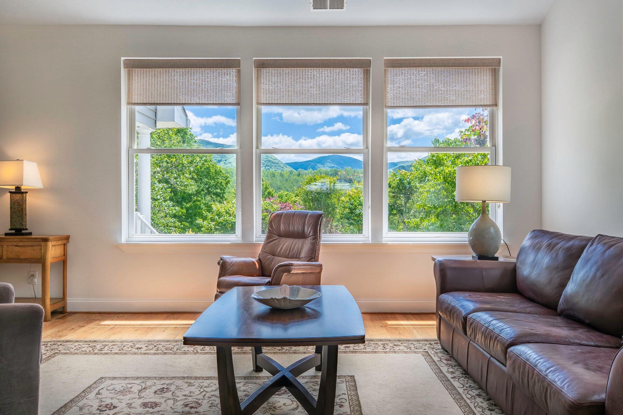 Beautiful mountain vistas visible throughout the main living spaces. Beautiful mountain vistas visible throughout the main living spaces.