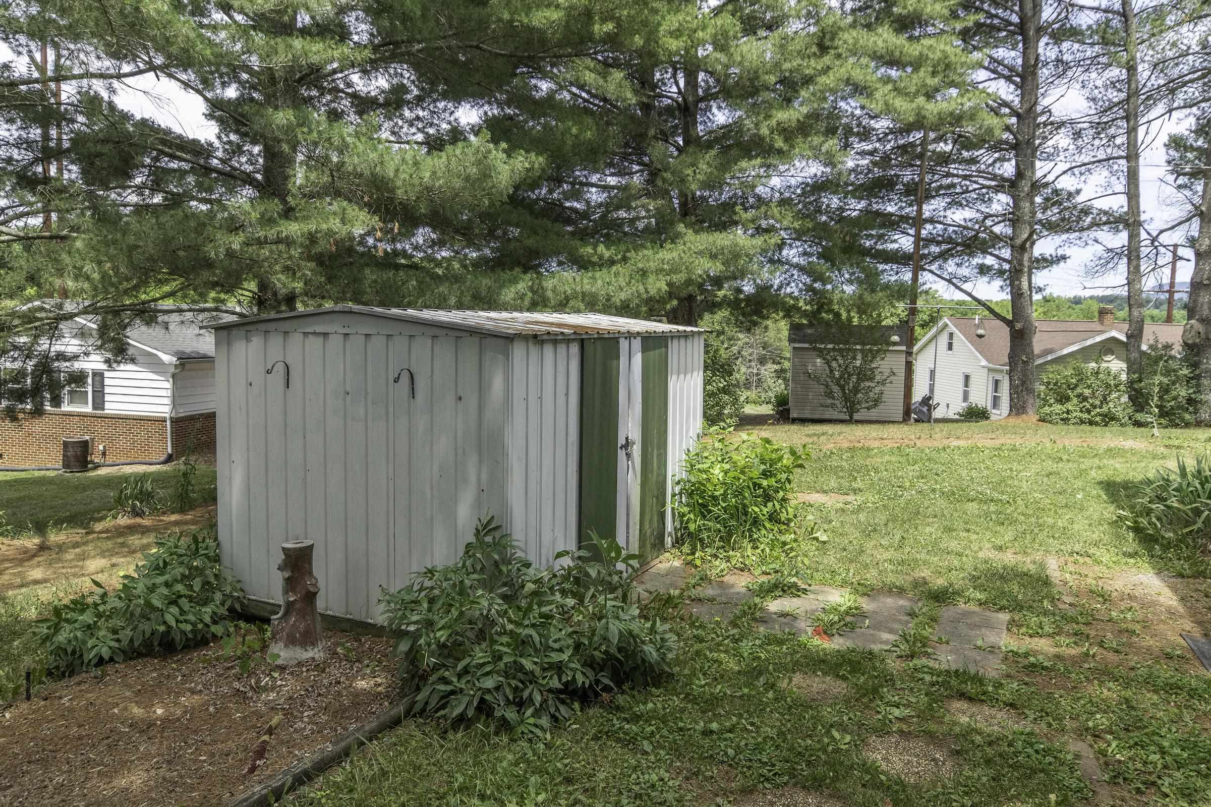 Storage building. Storage building.