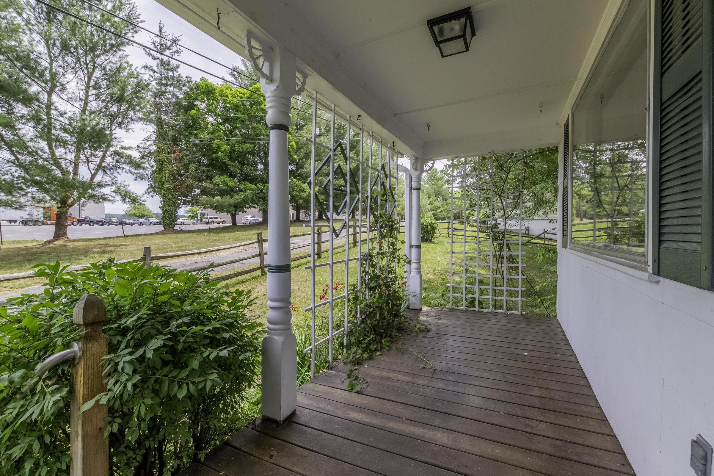 Sip coffee from your covered front porch. Sip coffee from your covered front porch.