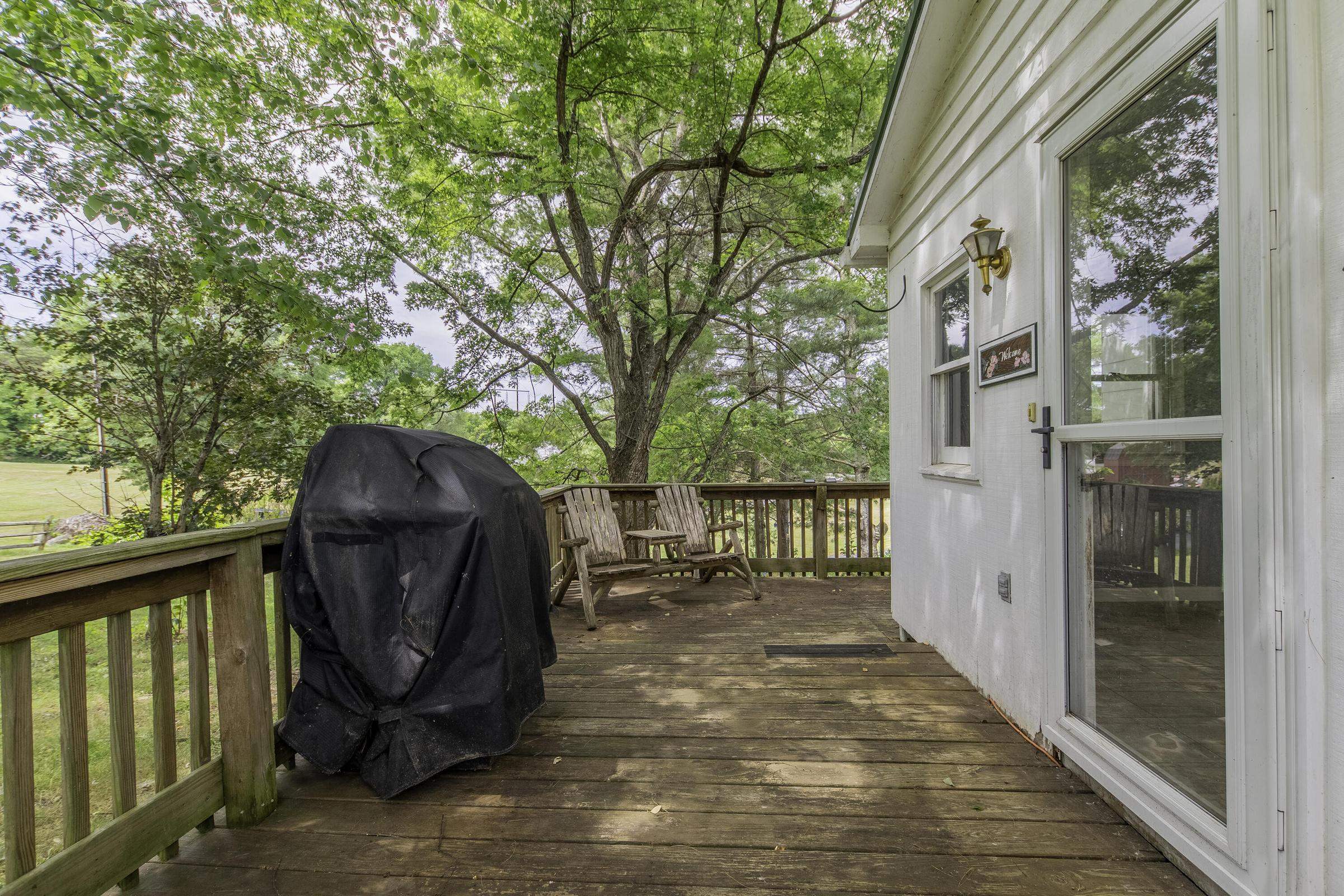 Enjoy the outdoors from your deck! Enjoy the outdoors from your deck!