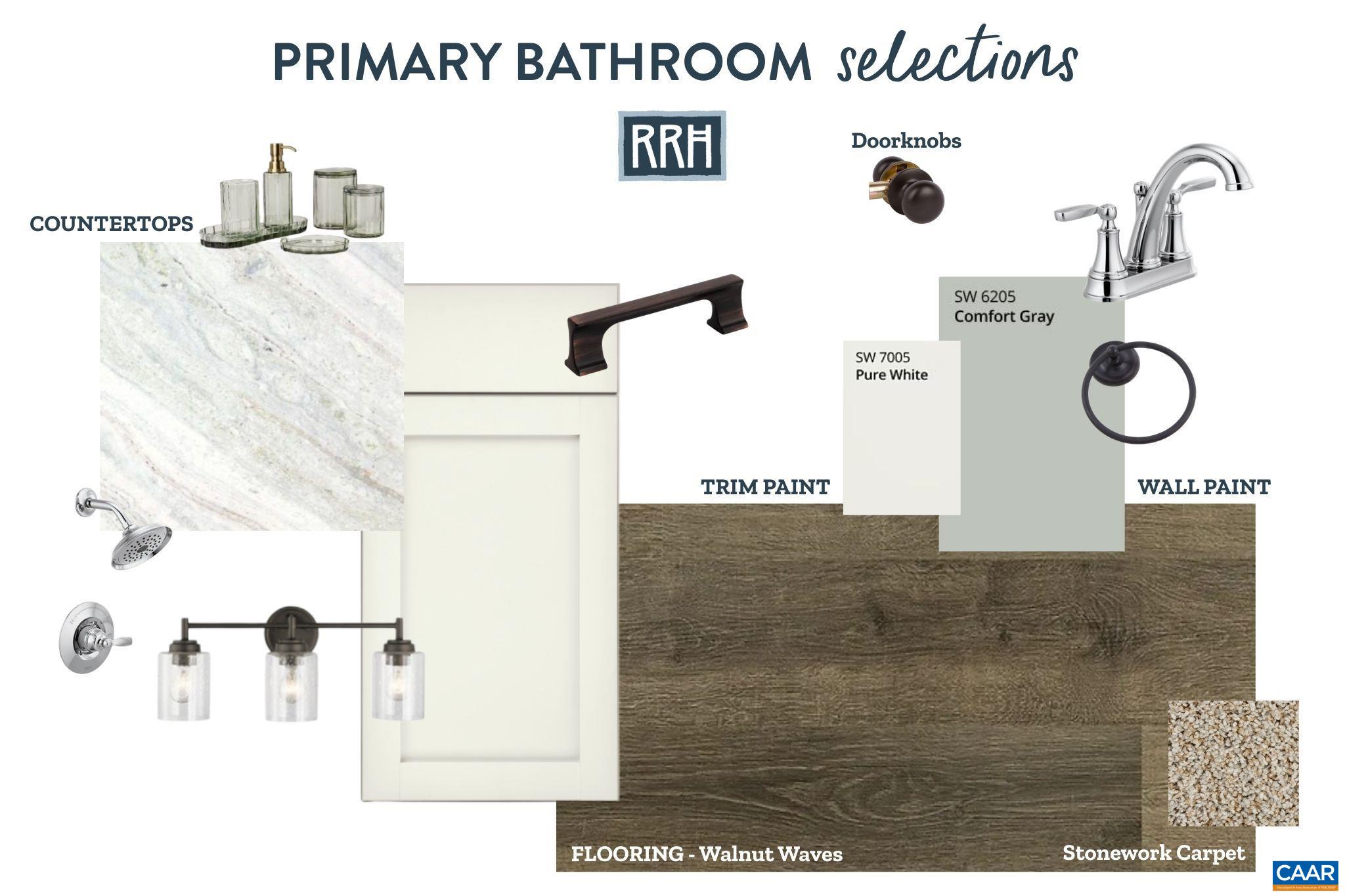 Primary Bathroom Design Selections Primary Bathroom Design Selections