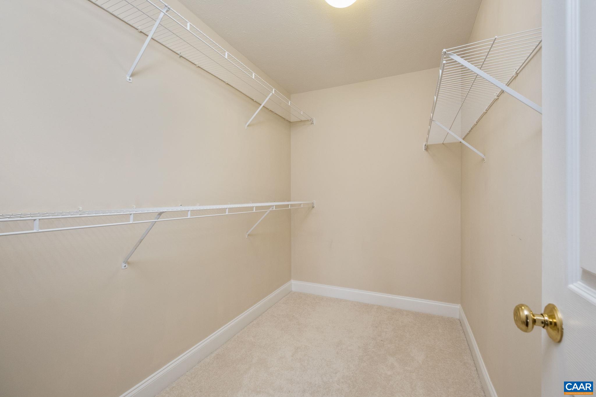 Walk-in closet for bedroom #2. Walk-in closet for bedroom #2.