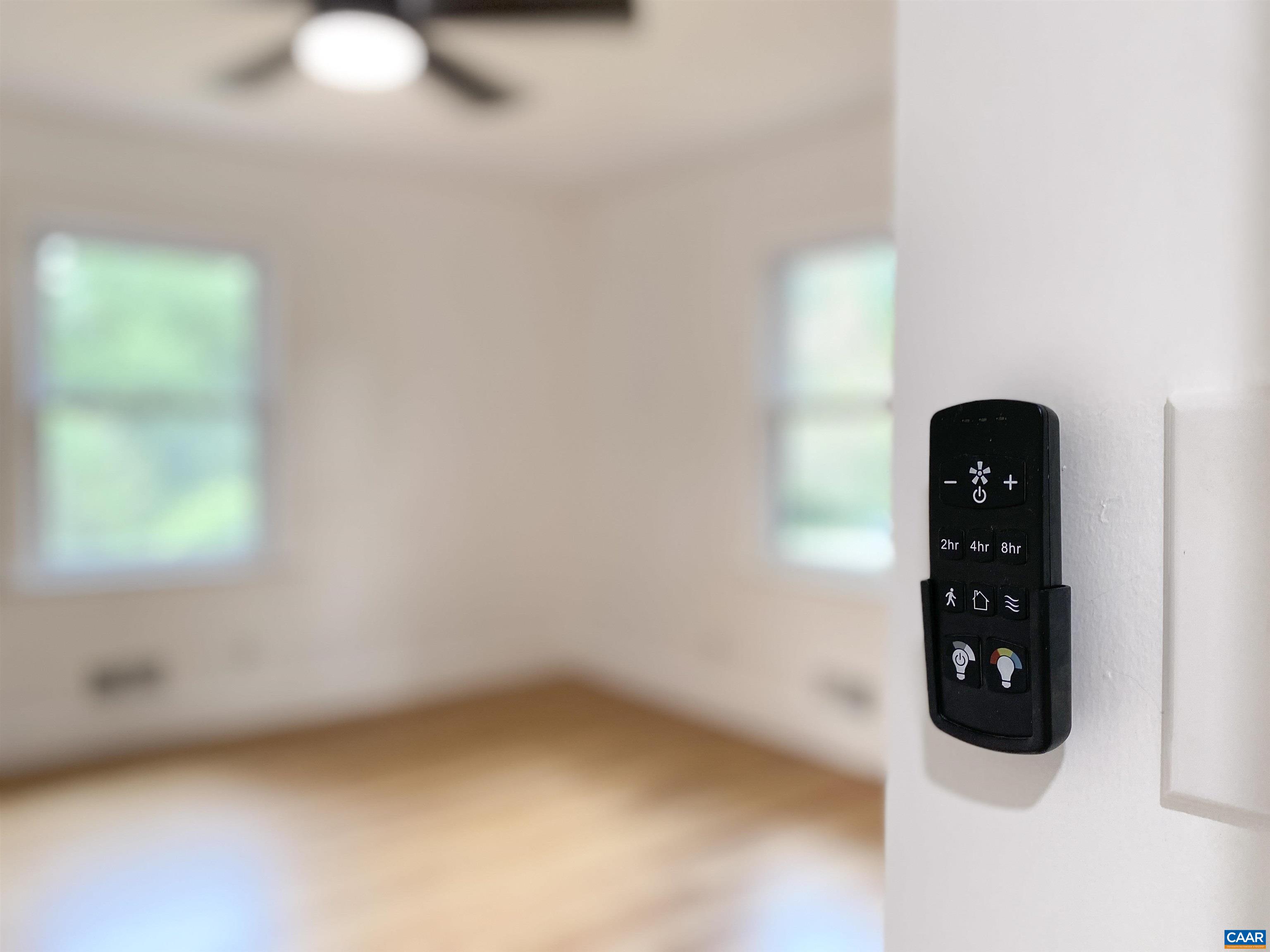 All ceiling fans in bedrooms are operated by remote. All ceiling fans in bedrooms are operated by remote.
