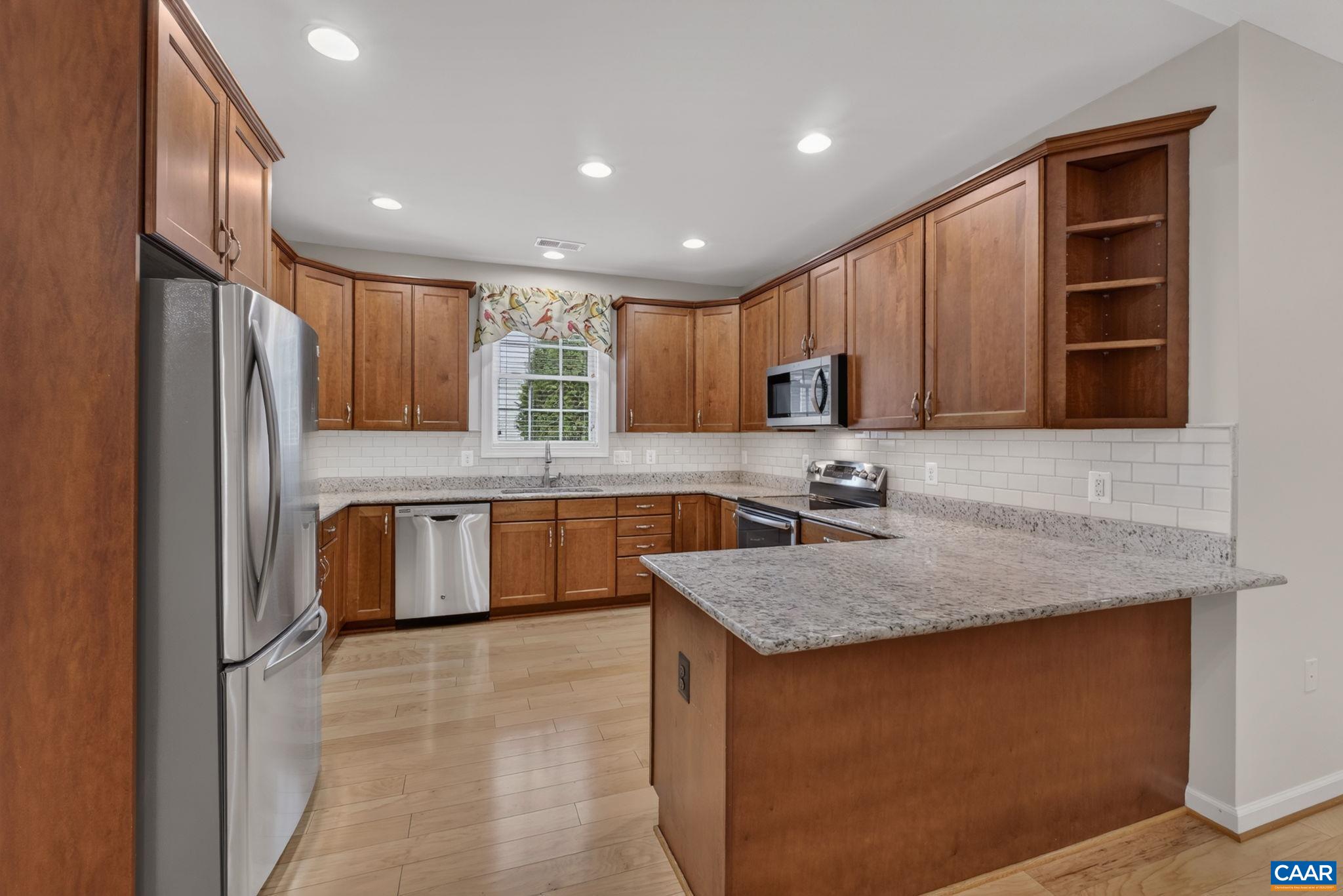 Granite countertops and stainless steel appliances Granite countertops and stainless steel appliances