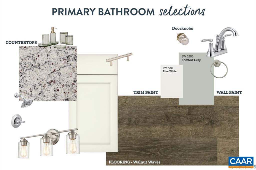 Primary Bathroom Design Selections