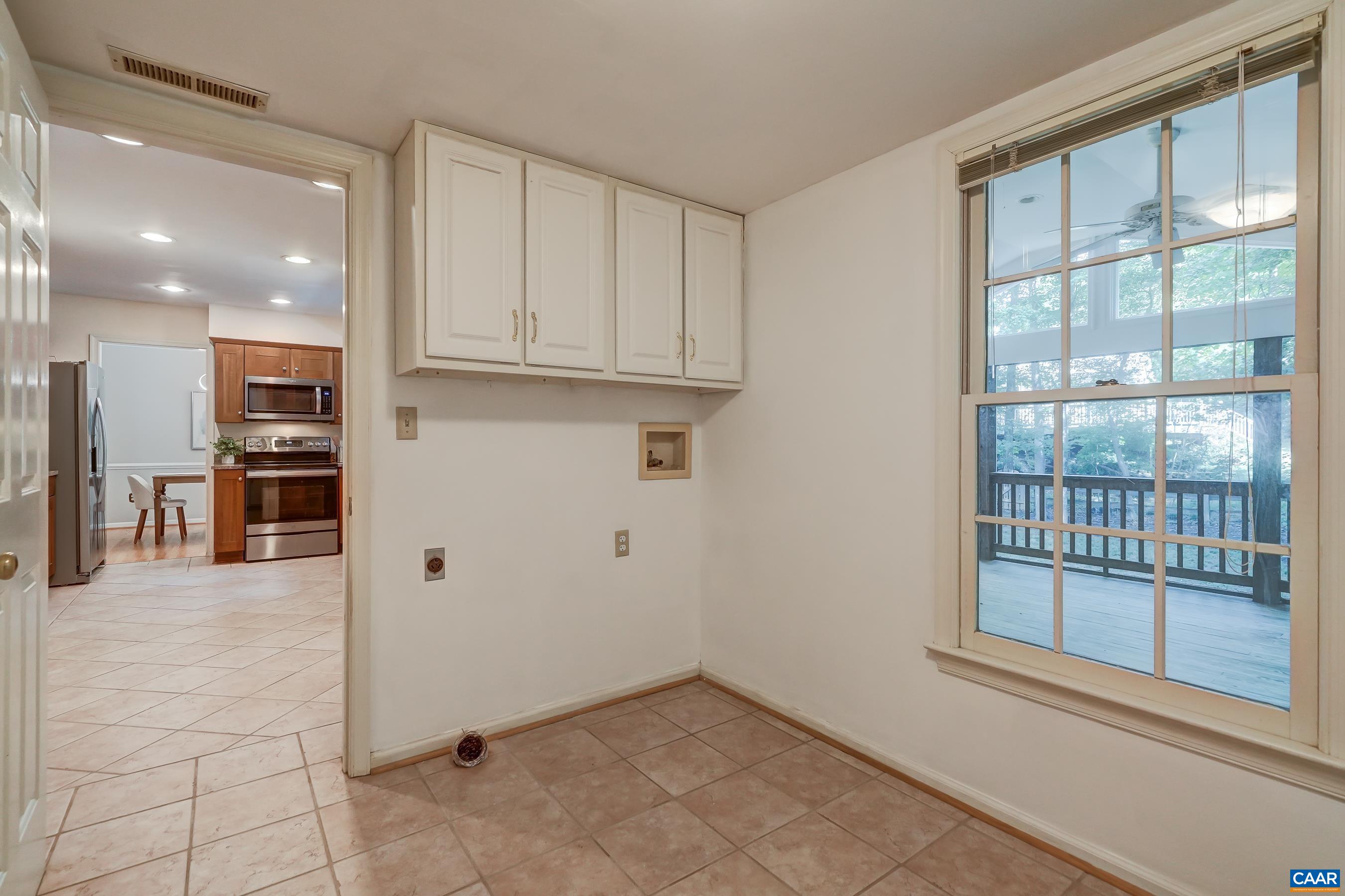 Main level laundry room. Main level laundry room.