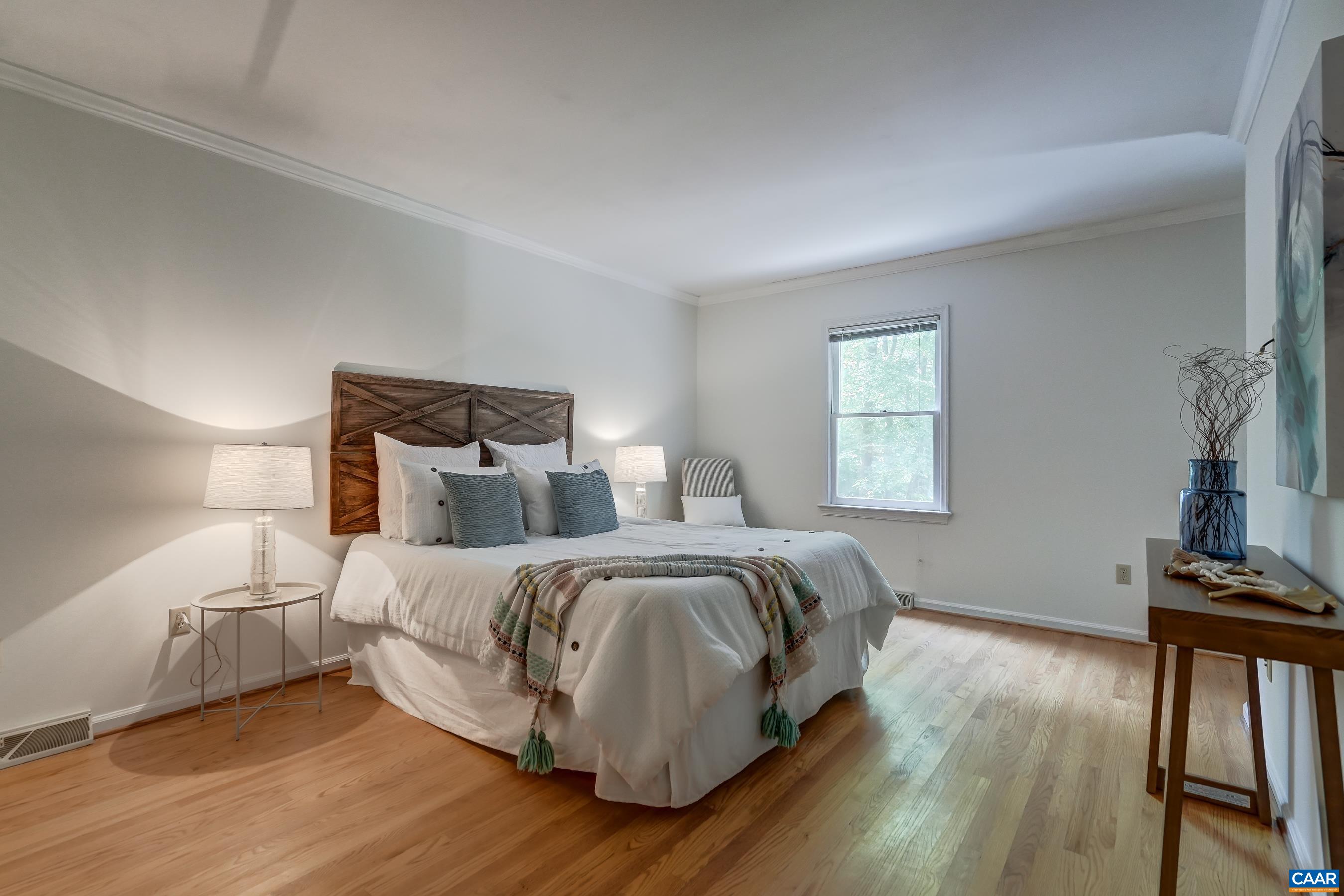 Primary suite features updated ensuite bathroom and walk in closet. Primary suite features updated ensuite bathroom and walk in closet.