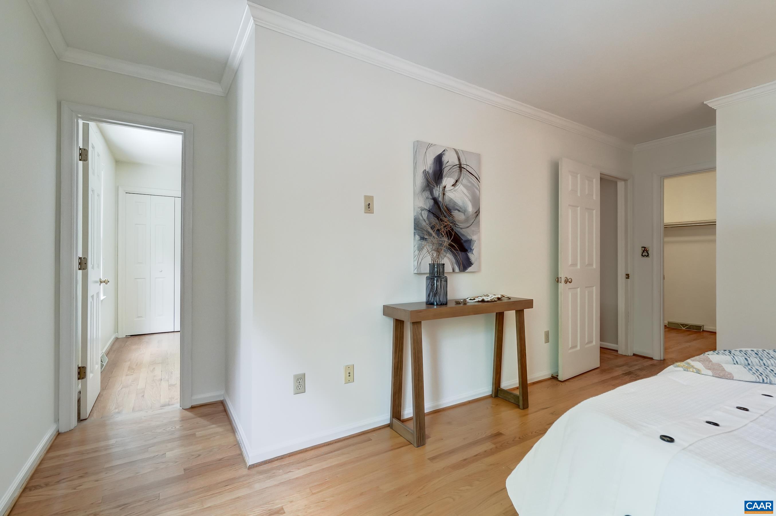 Nursery/home office connects to primary bedroom. Nursery/home office connects to primary bedroom.