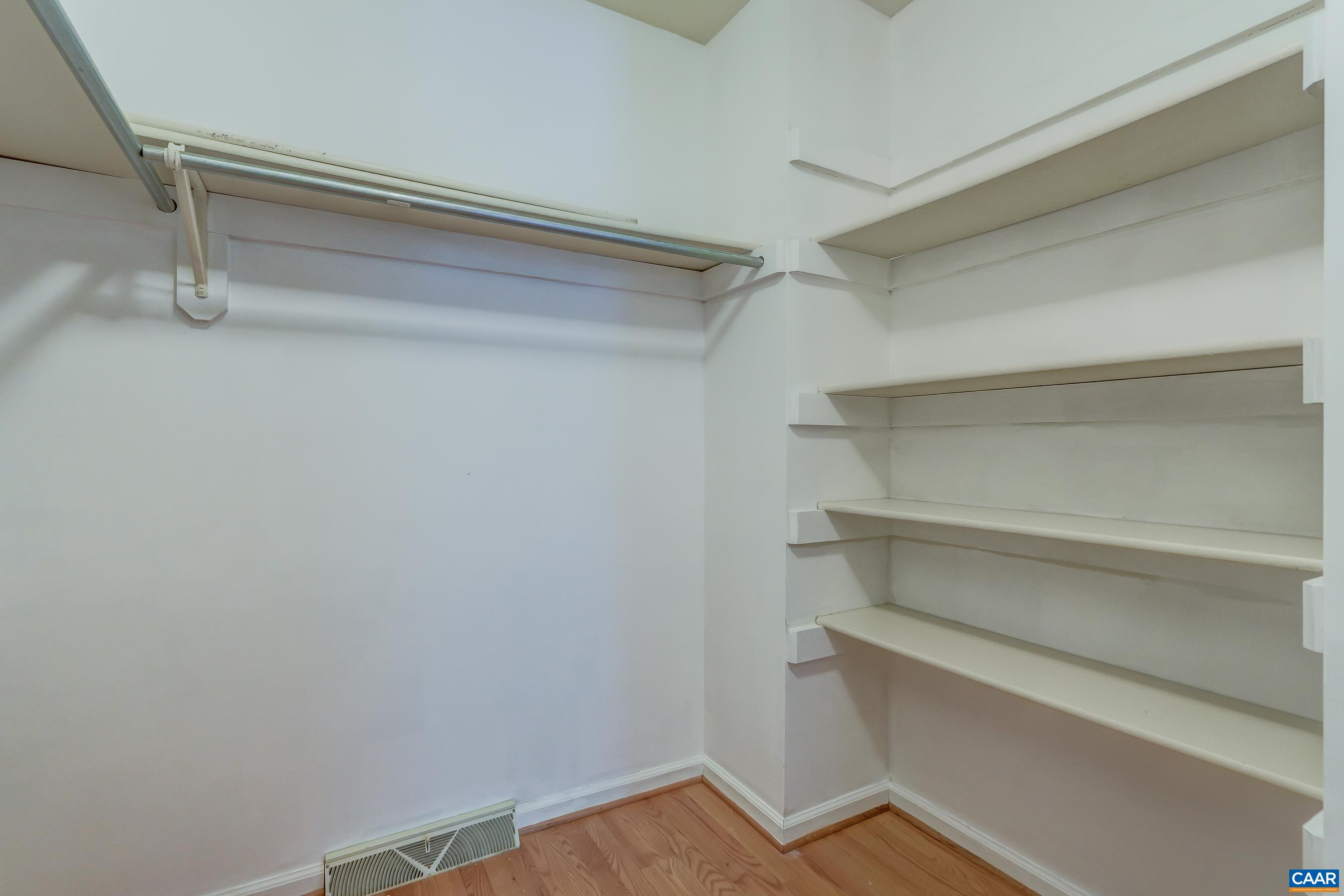 Walk in closet. Walk in closet.