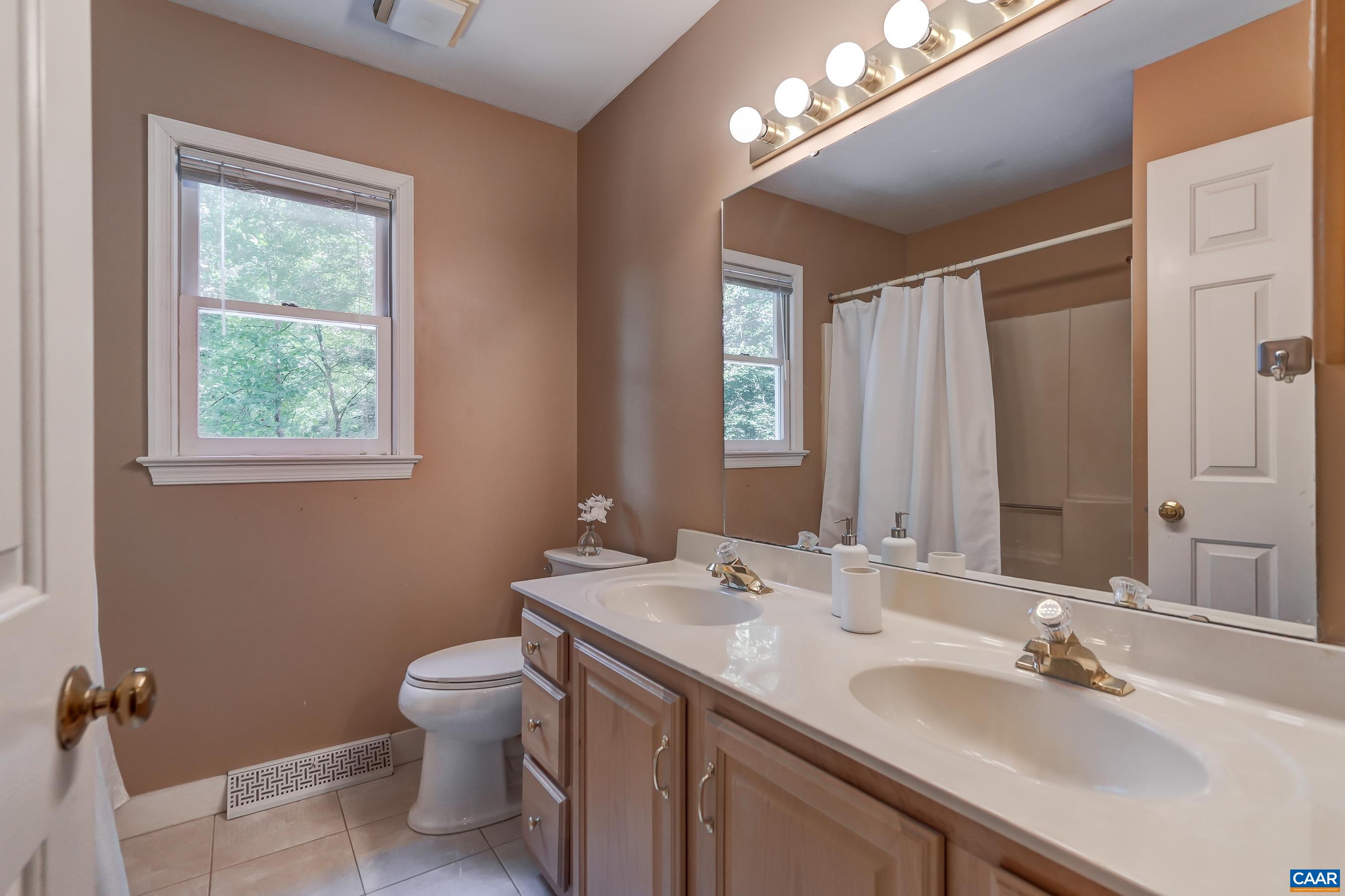 Full hall bathroom. Full hall bathroom.