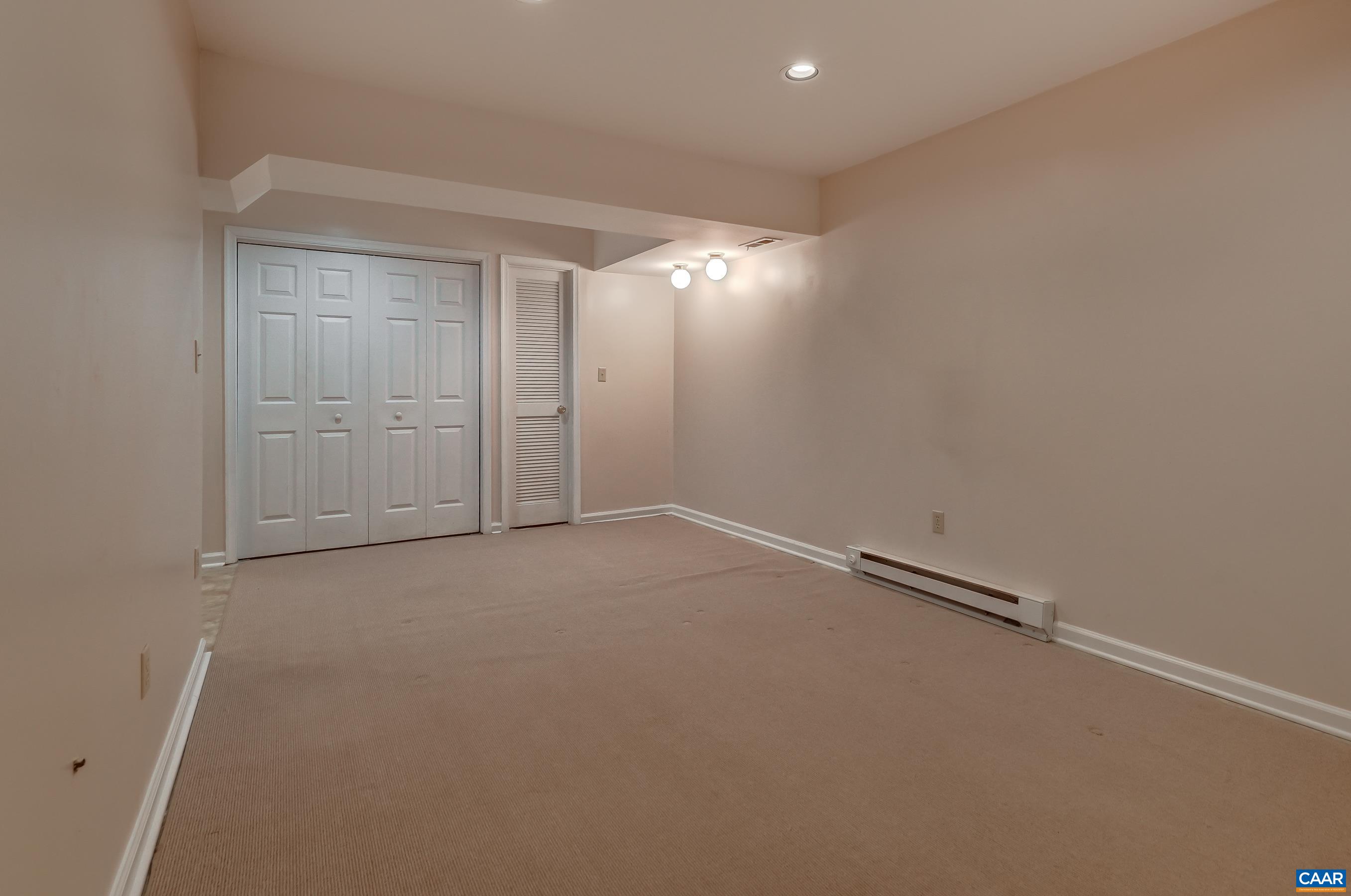 Basement level rec room. Basement level rec room.