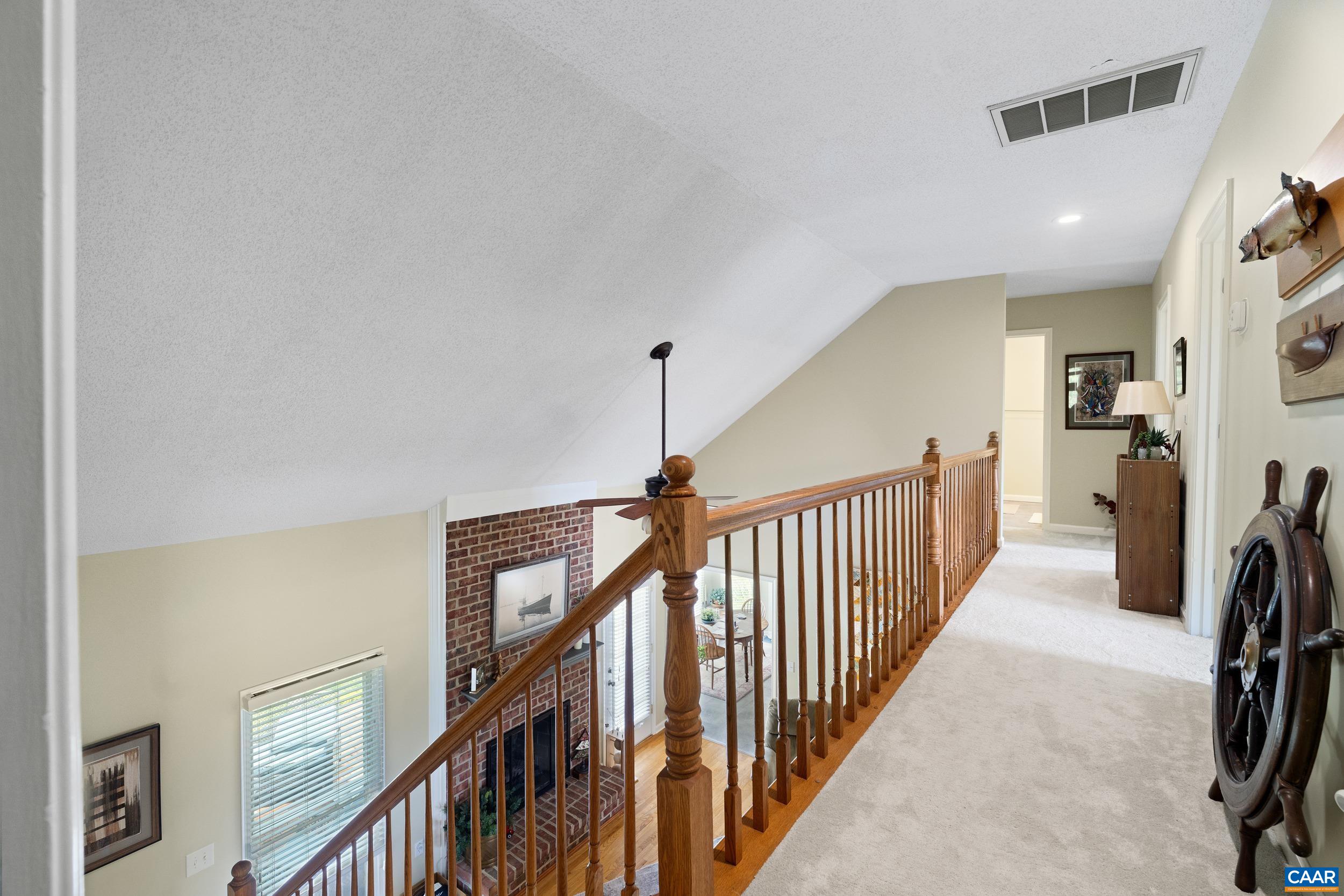 Upstairs Landing Looking into Family Room Upstairs Landing Looking into Family Room