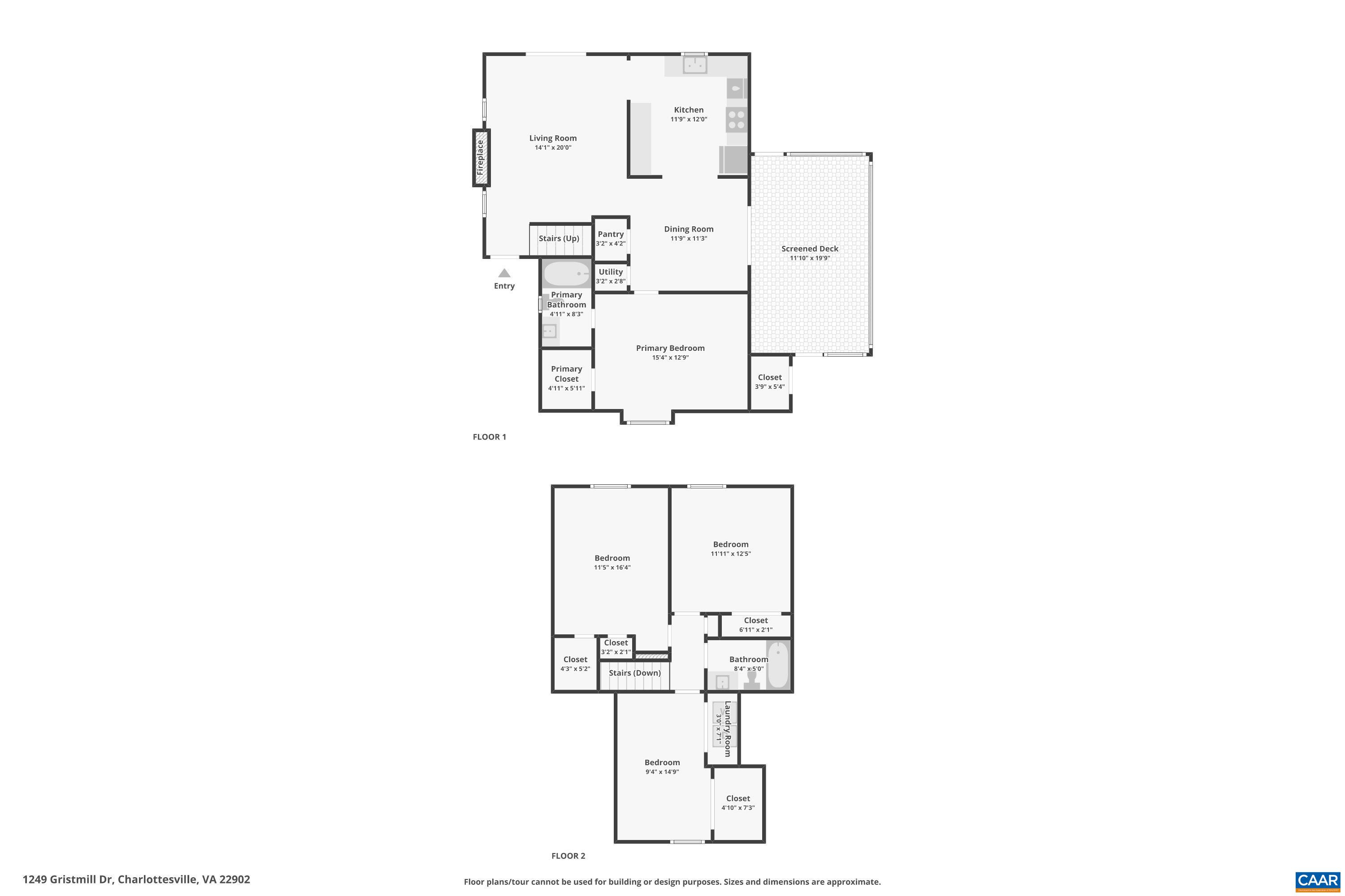 1249 GRISTMILL DR, CHARLOTTESVILLE, Virginia 22902, 4 Bedrooms Bedrooms, ,2 BathroomsBathrooms,Residential,1249 GRISTMILL DR,679546 MLS # 679546