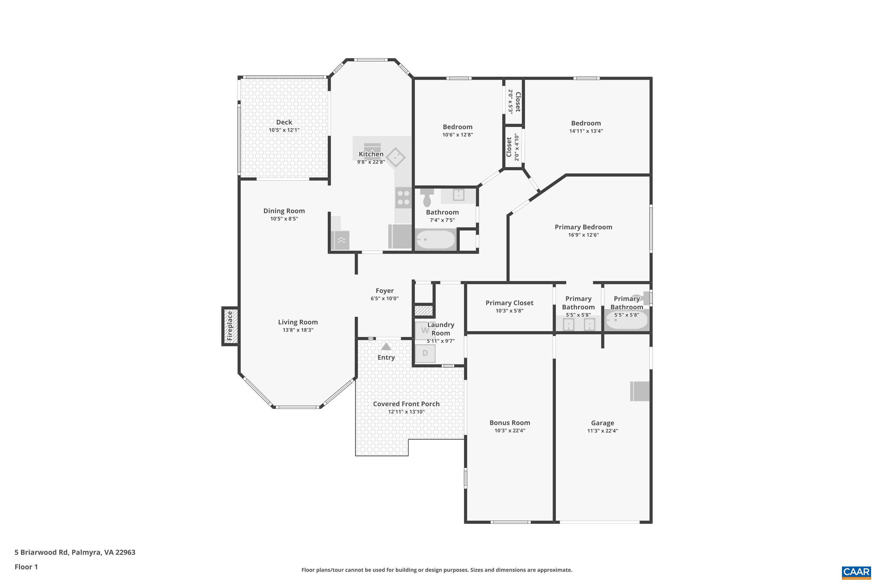 5 BRIARWOOD RD, PALMYRA, Virginia 22963, 3 Bedrooms Bedrooms, ,2 BathroomsBathrooms,Residential,5 BRIARWOOD RD,679579 MLS # 679579