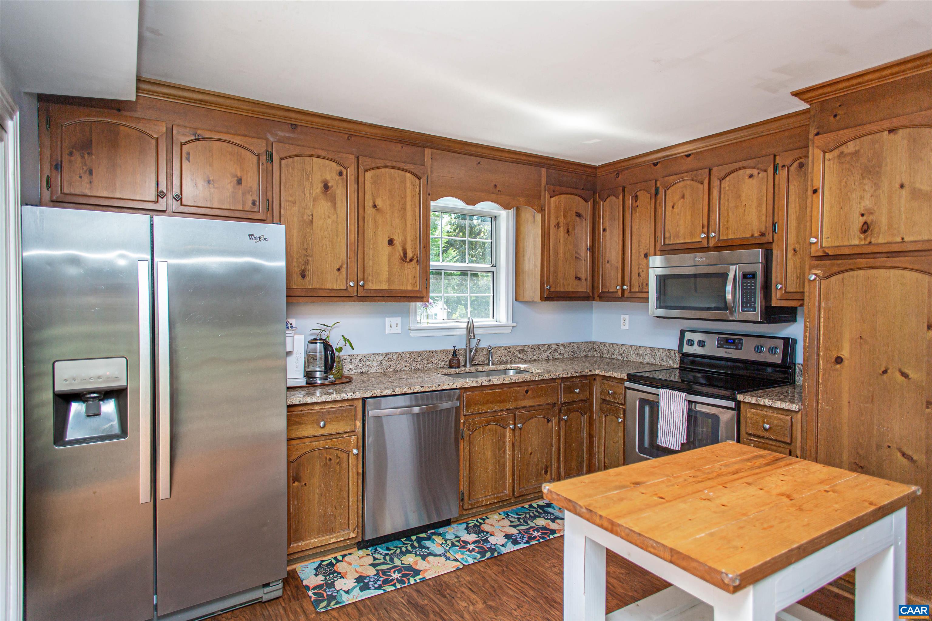 All stainless steel appliances. All stainless steel appliances.