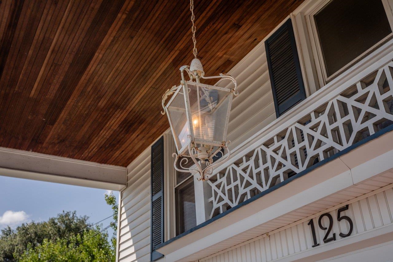 Charming porch chandelier Charming porch chandelier