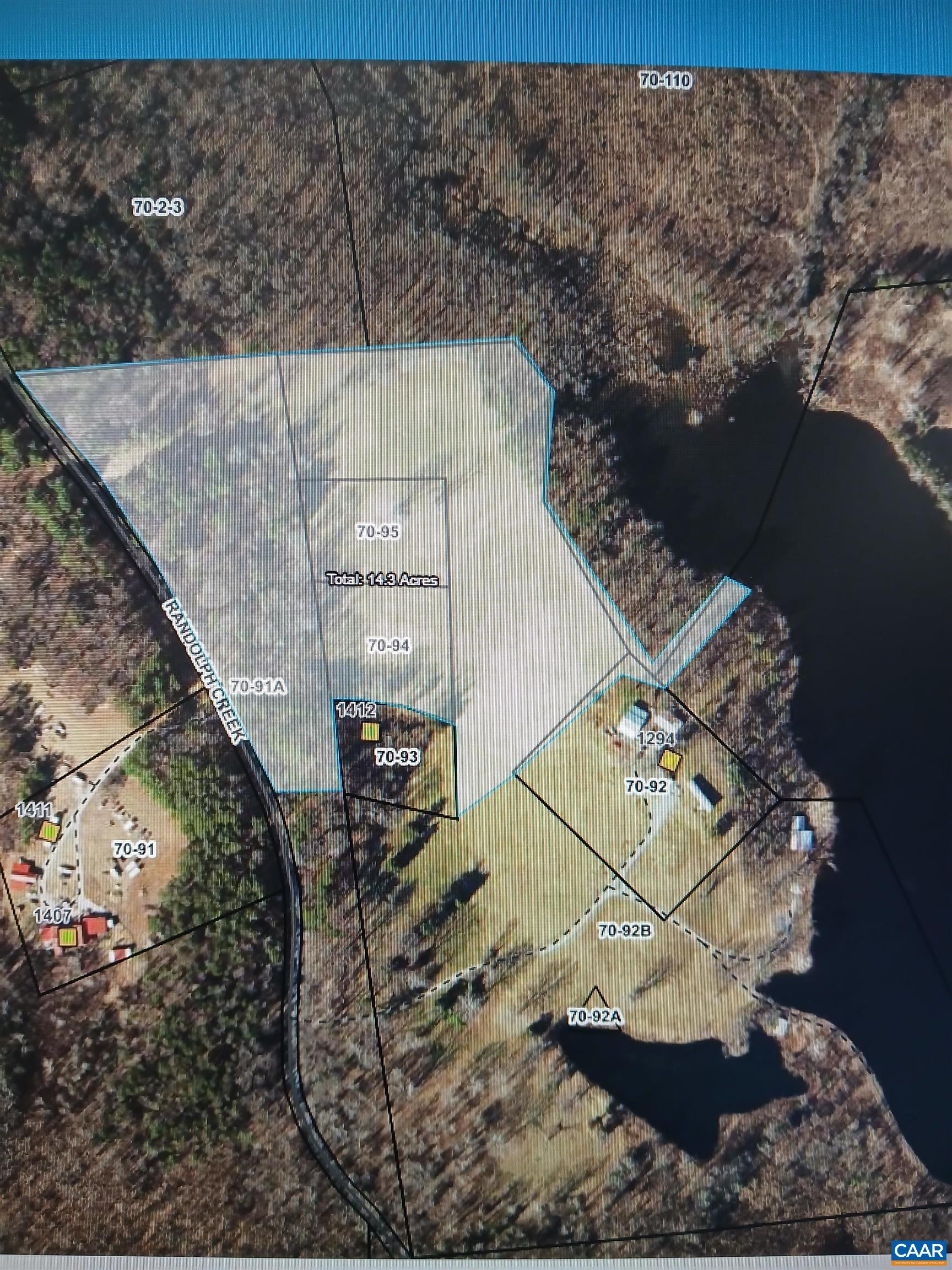 1294 RANDOLPH CREEK RD, NEW CANTON, Virginia 23123, ,Land,1294 RANDOLPH CREEK RD,679885 MLS # 679885