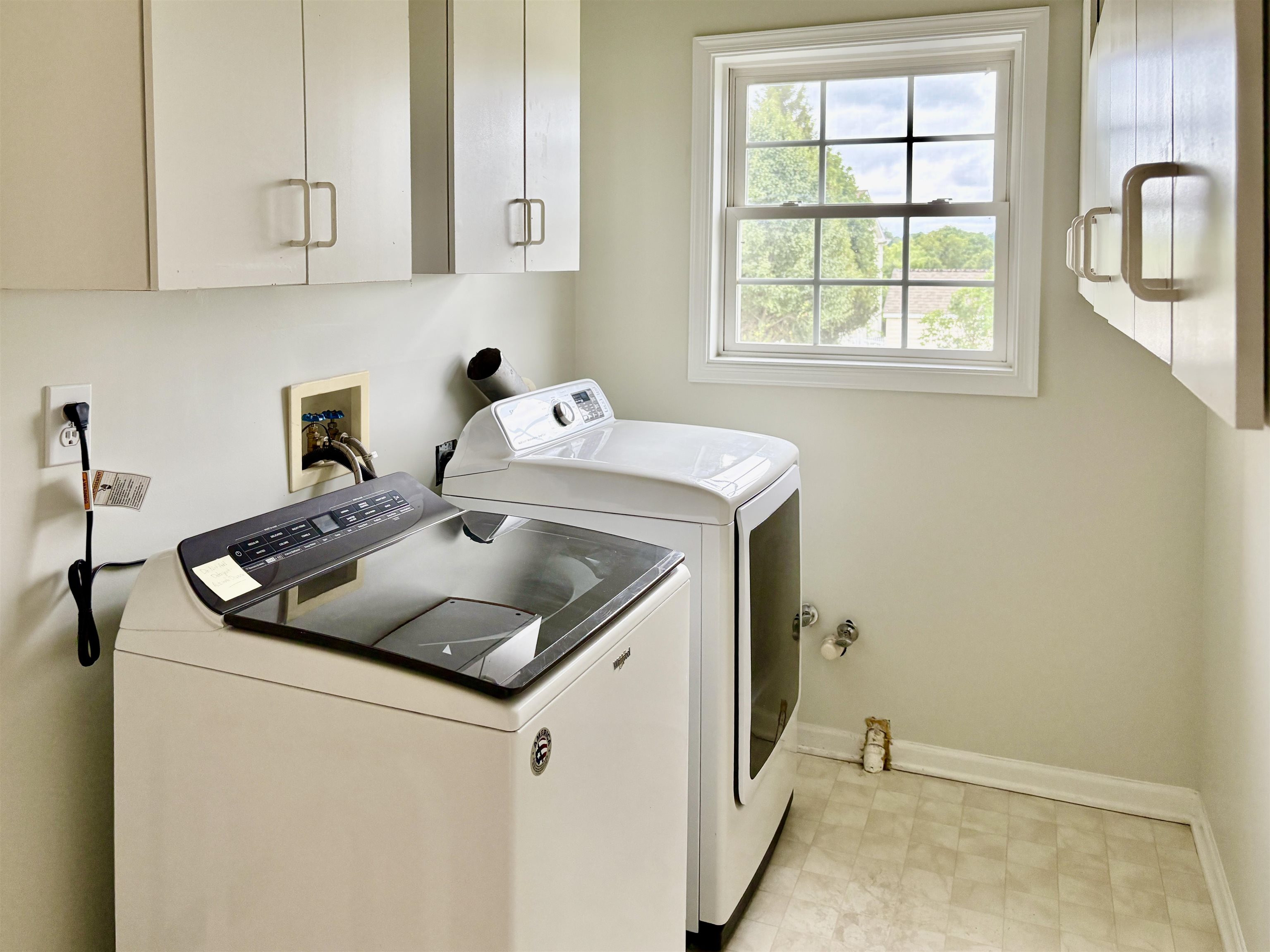 Washer & Dryer included