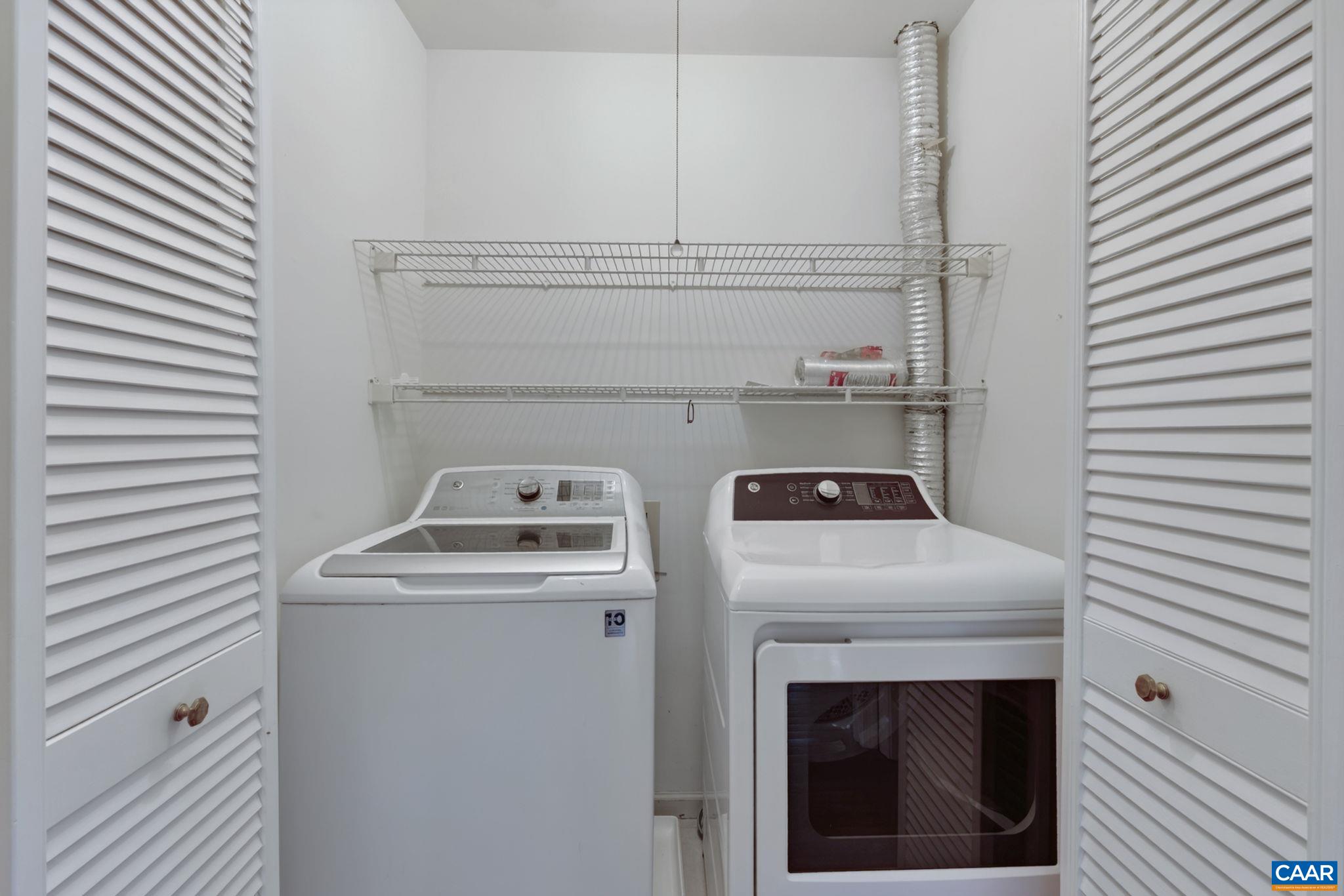 Conventiently located on same floor as all the bedrooms. Washer and dryer convey!