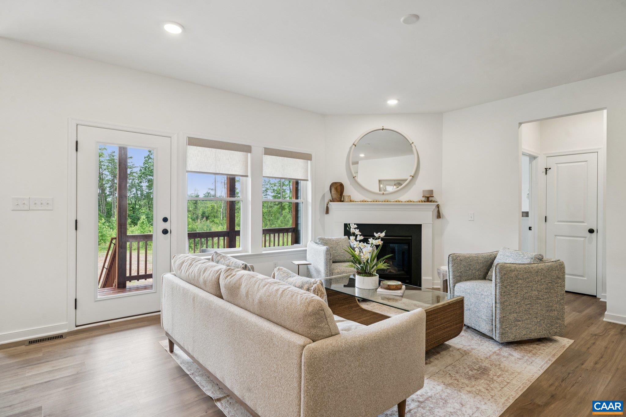 Optional Fireplace, Model Home